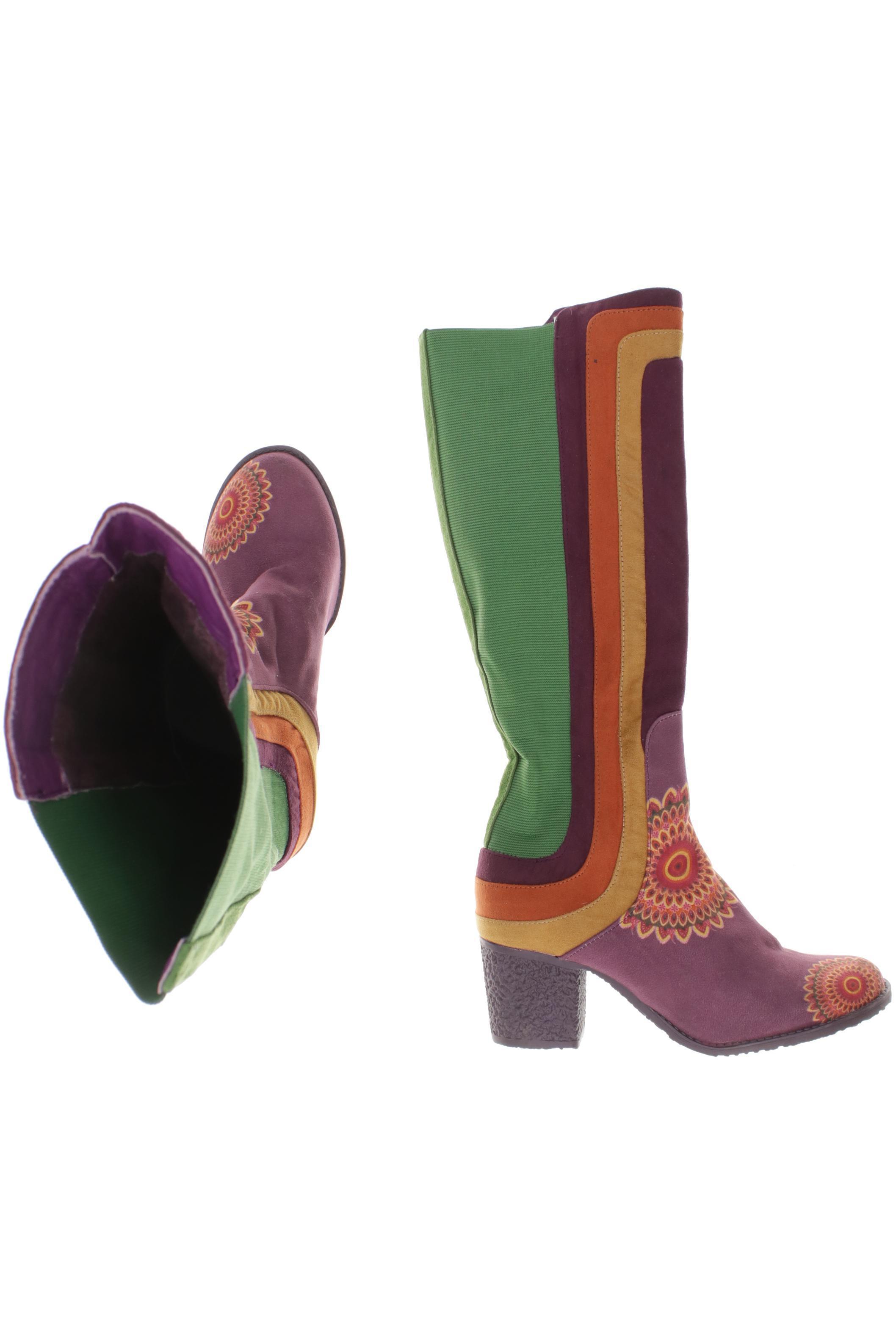

Desigual Damen Stiefel, lila, Gr. 39