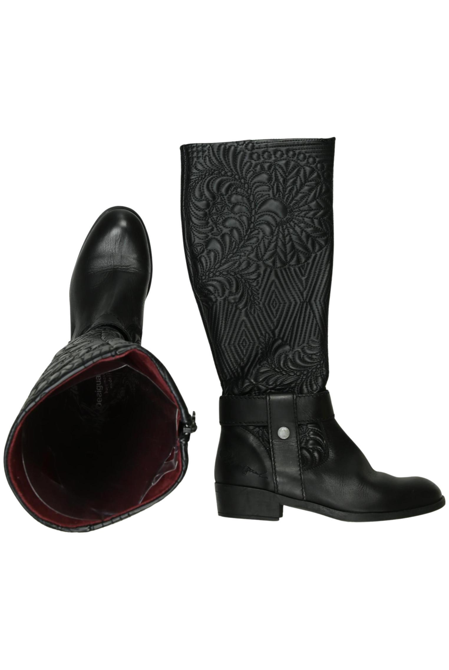 

Desigual Damen Stiefel, schwarz, Gr. 36
