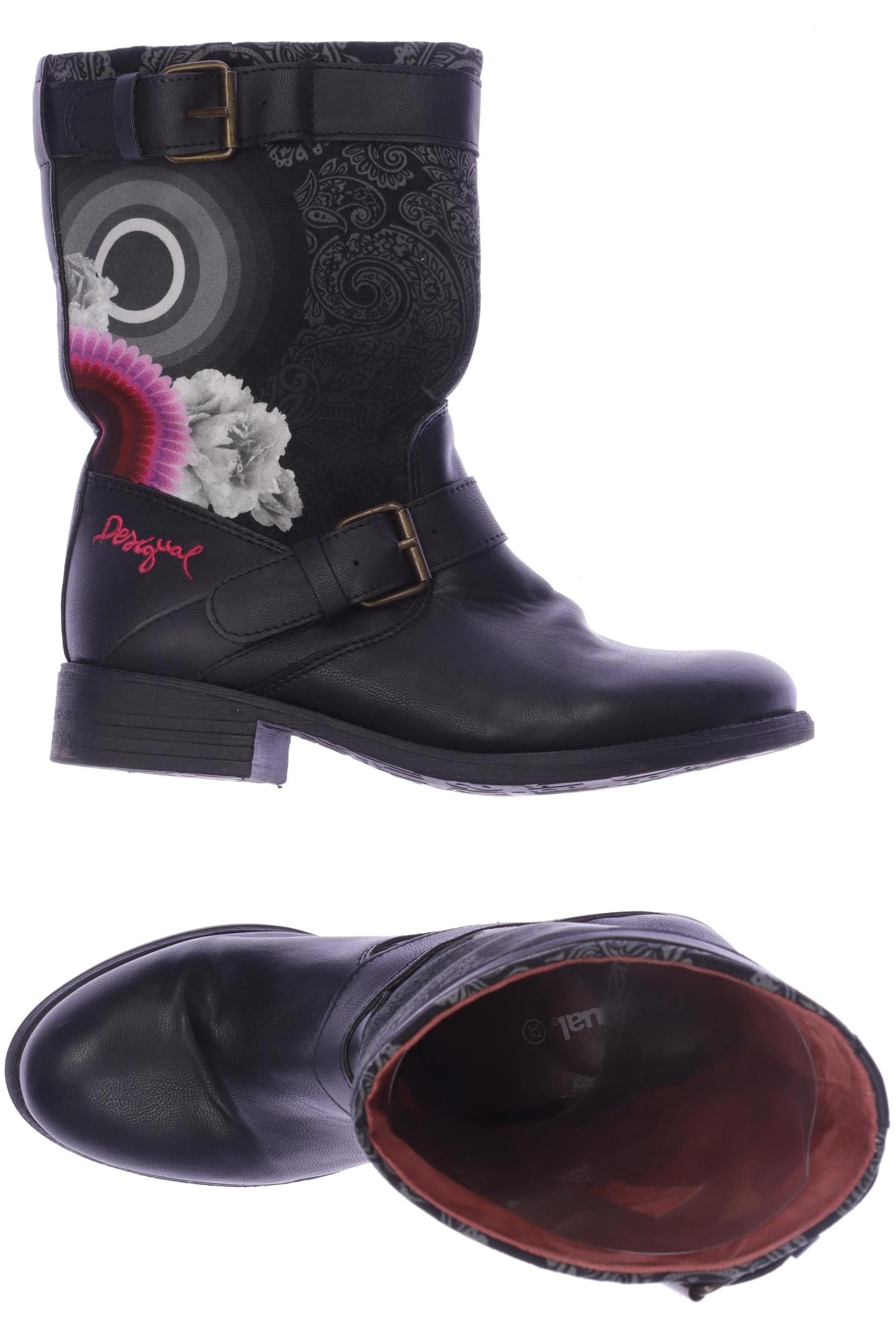 

Desigual Damen Stiefel, schwarz, Gr. 37