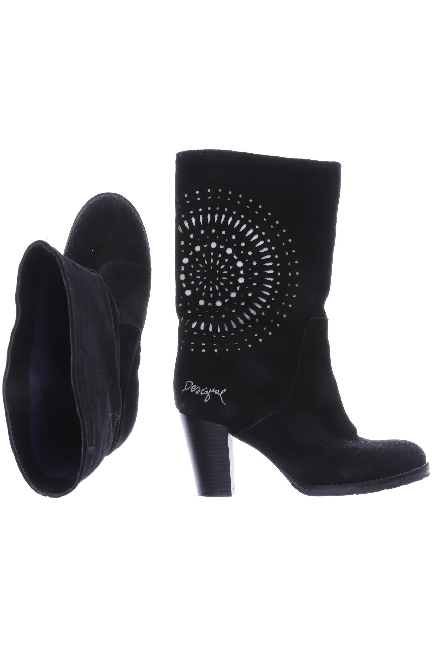 

Desigual Damen Stiefel, schwarz