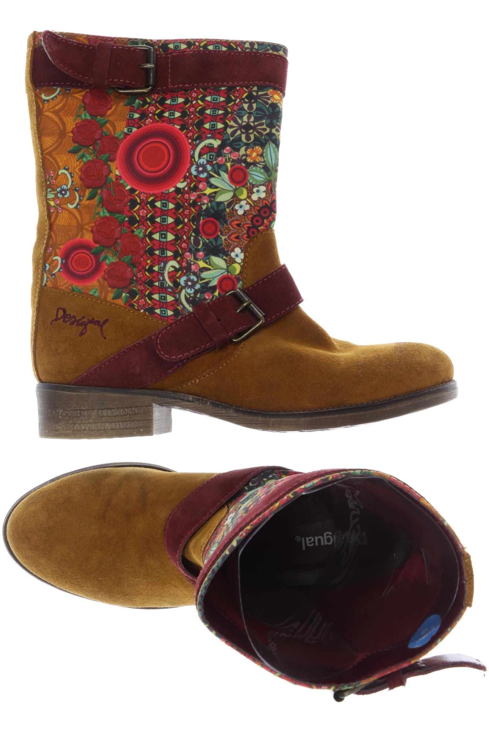 

Desigual Damen Stiefel, braun, Gr. 39