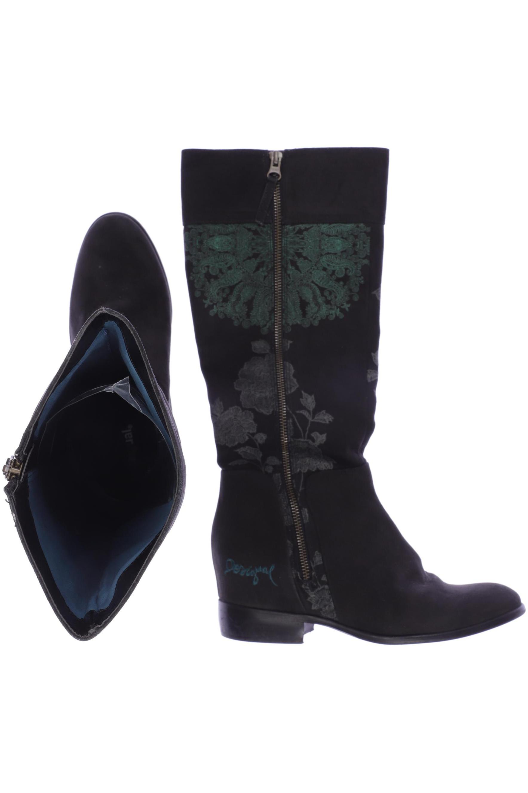 

Desigual Damen Stiefel, schwarz, Gr. 38