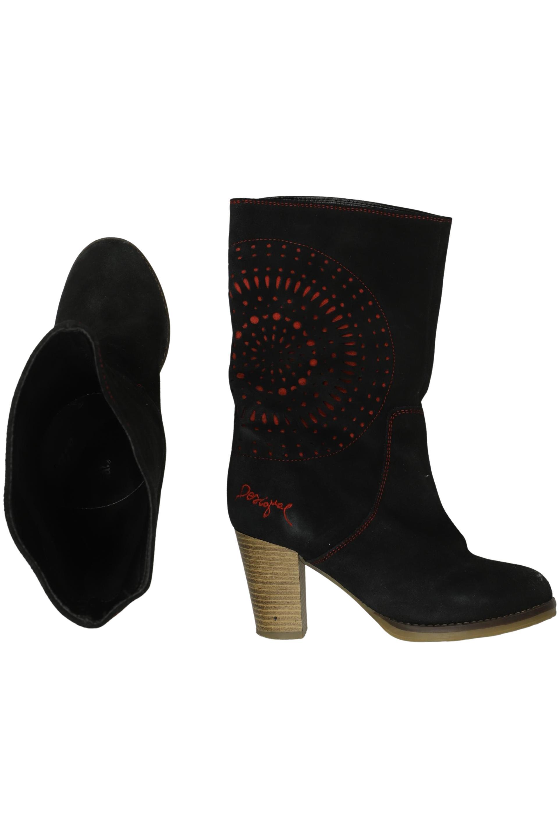 

Desigual Damen Stiefel, schwarz, Gr. 37