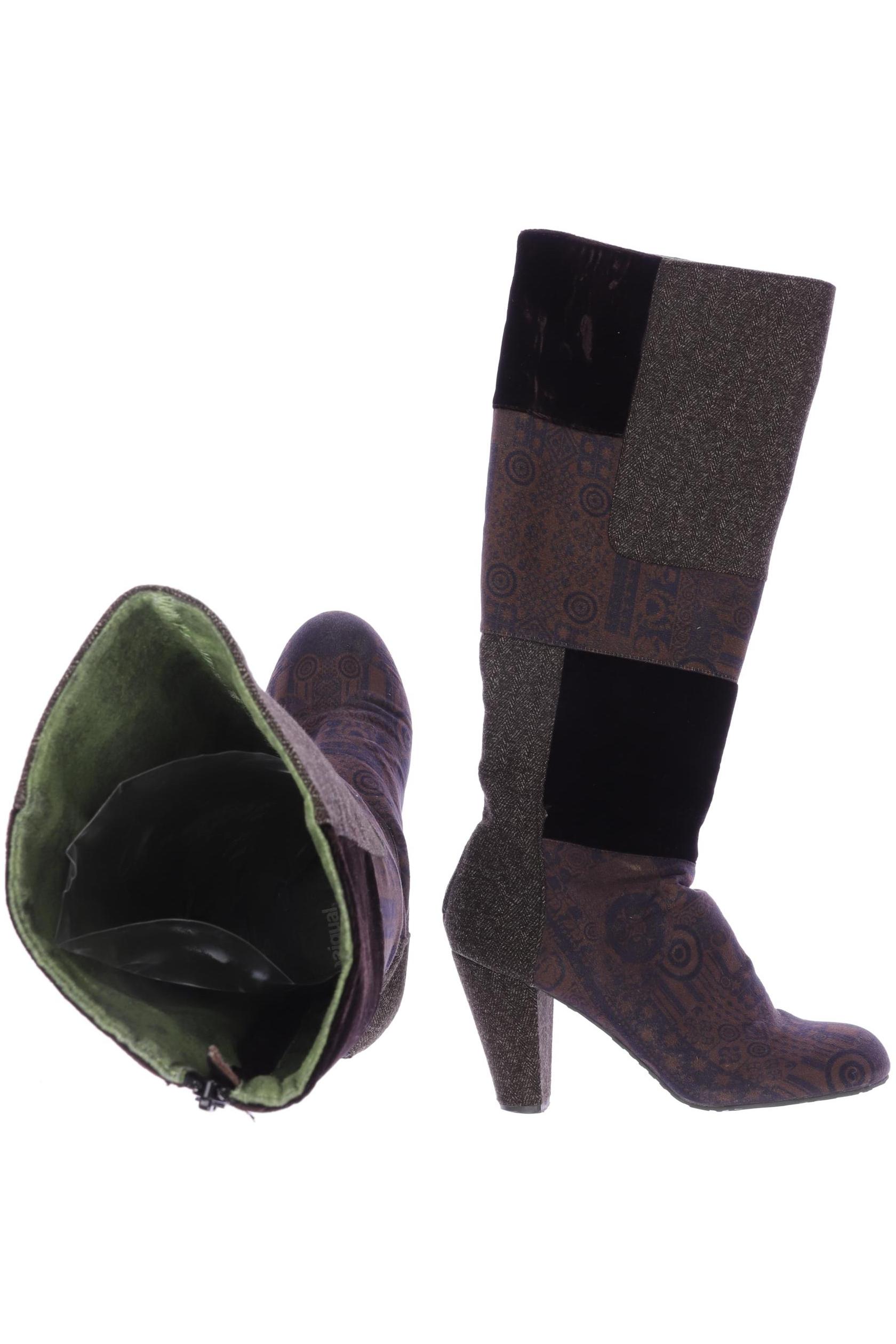 

Desigual Damen Stiefel, braun, Gr. 38