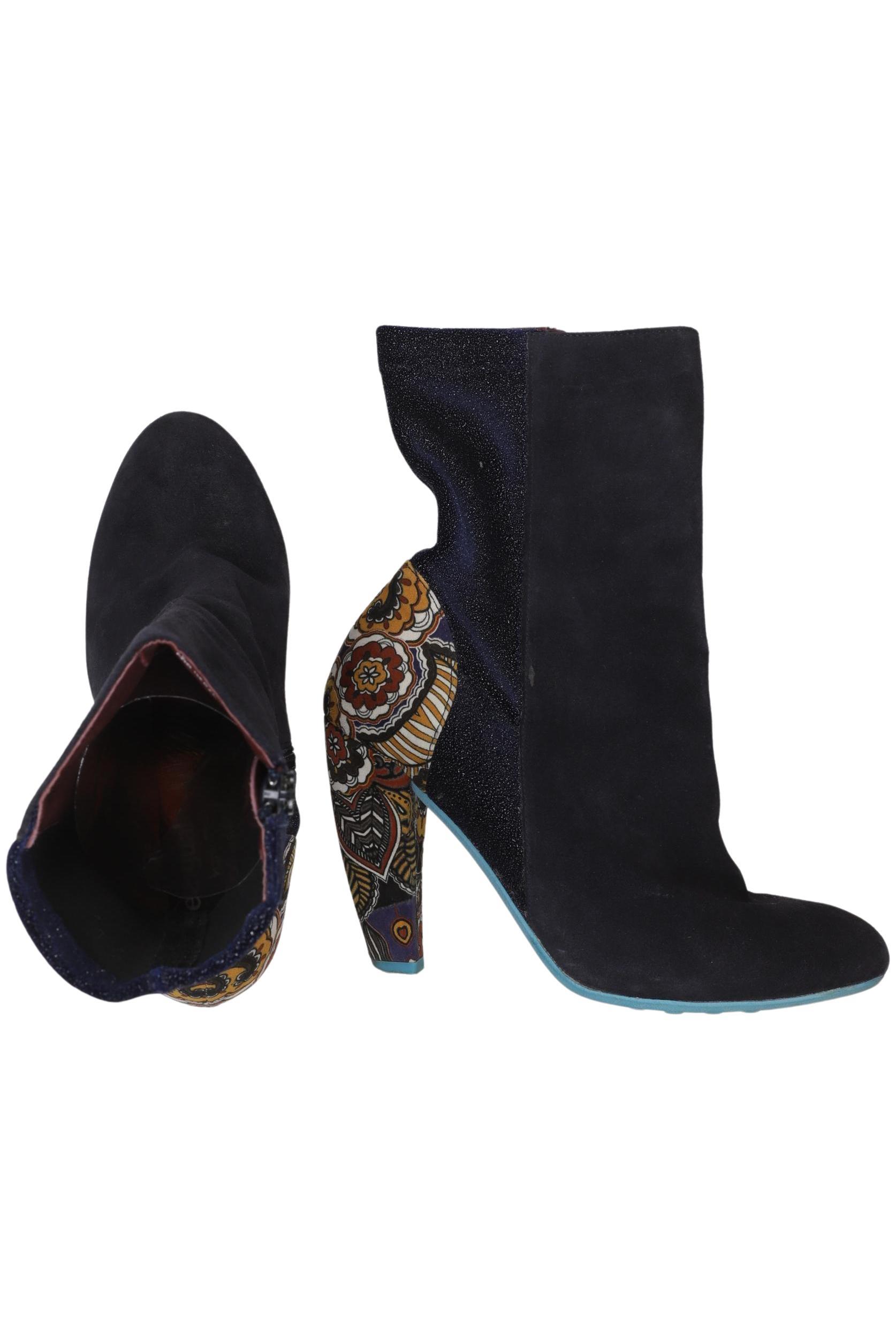 

Desigual Damen Stiefelette, marineblau, Gr. 40