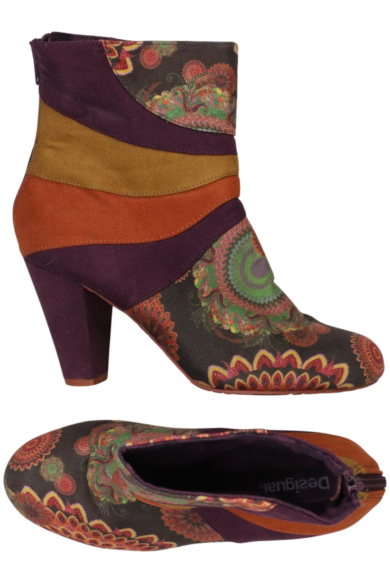 

Desigual Damen Stiefelette, mehrfarbig, Gr. 39