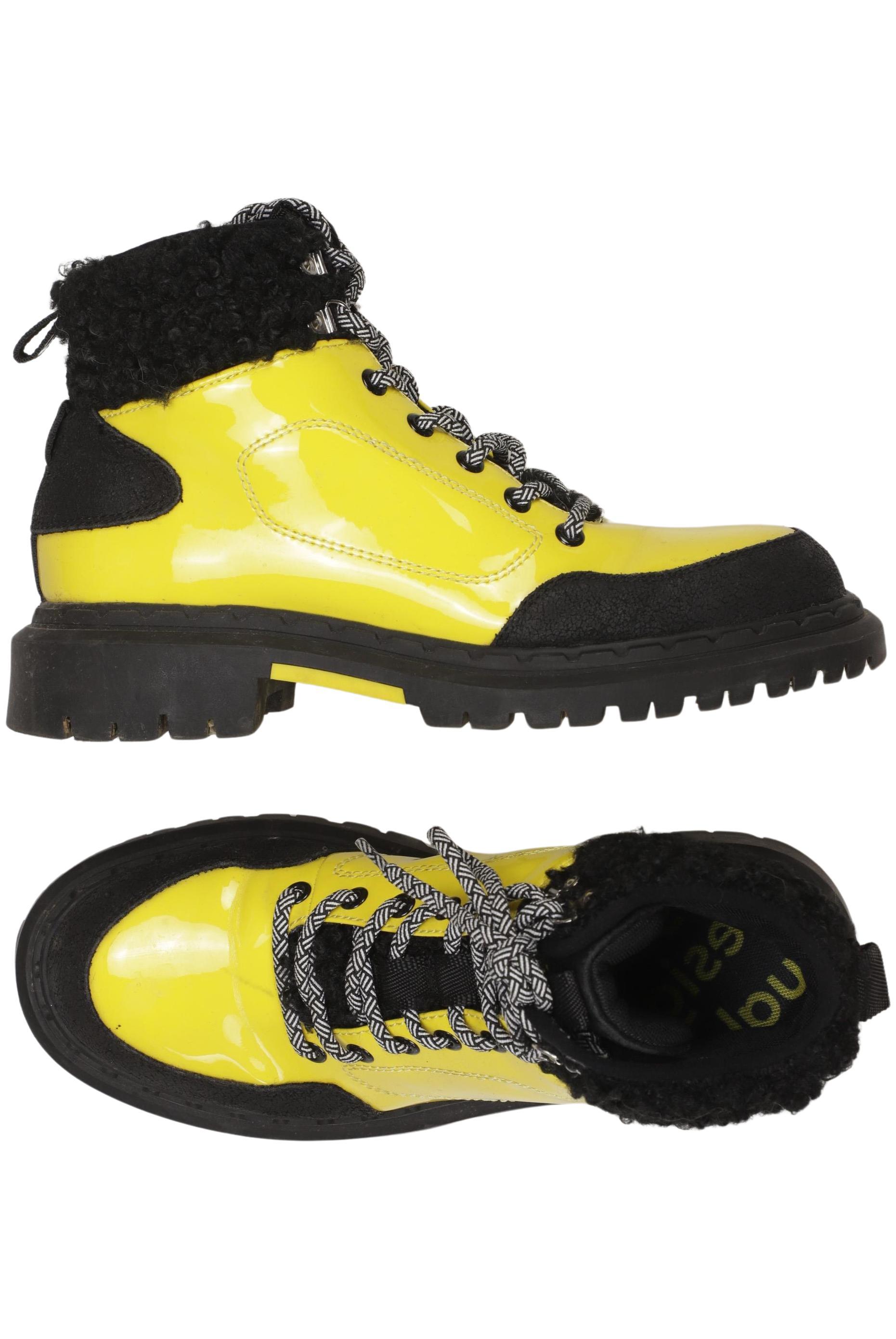 

Desigual Damen Stiefelette, neon, Gr. 39