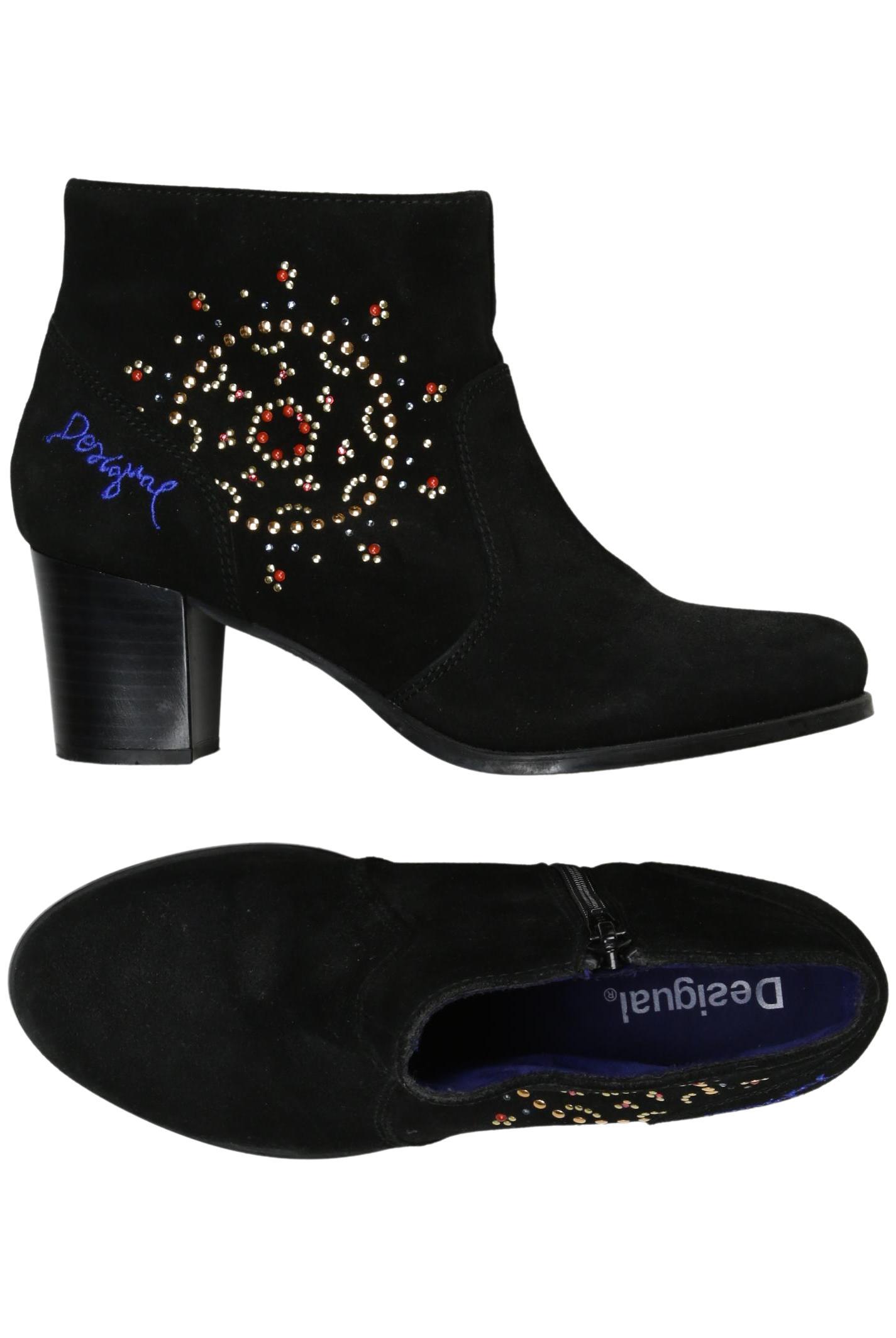 

Desigual Damen Stiefelette, schwarz, Gr. 36
