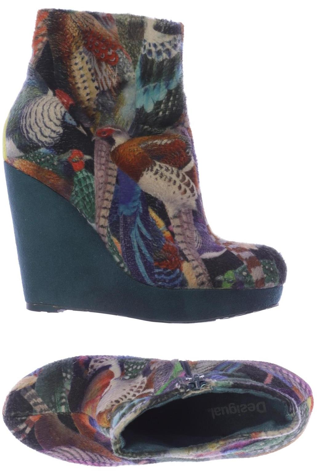 

Desigual Damen Stiefelette, mehrfarbig, Gr. 37