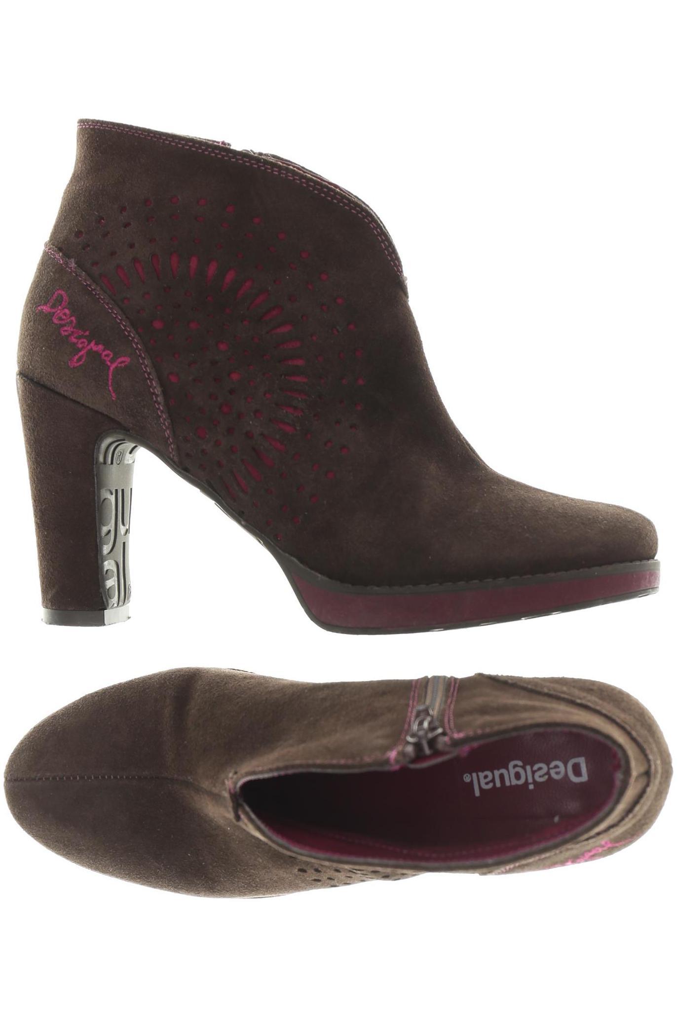 

Desigual Damen Stiefelette, braun, Gr. 38