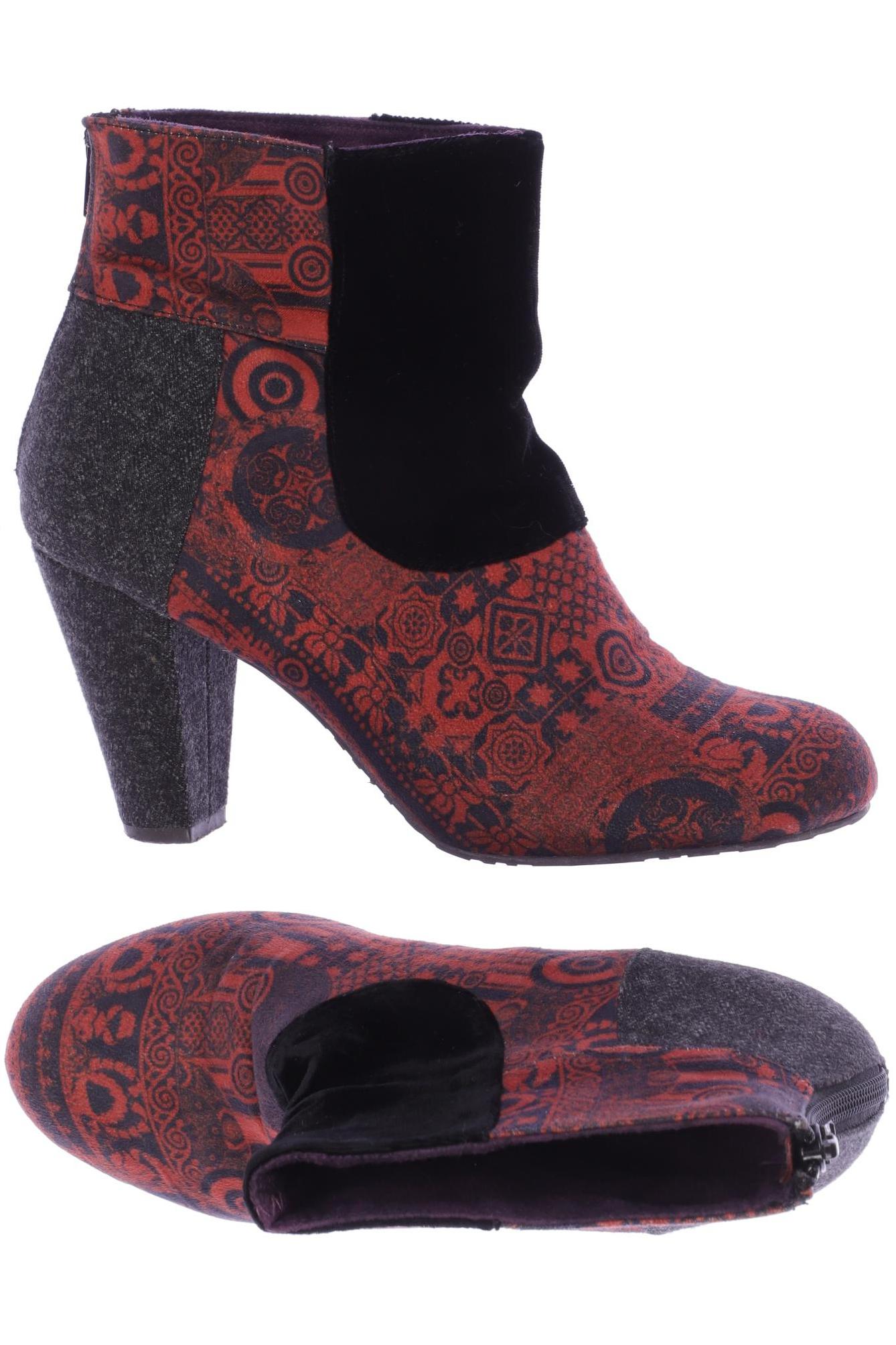 

Desigual Damen Stiefelette, pink, Gr. 39
