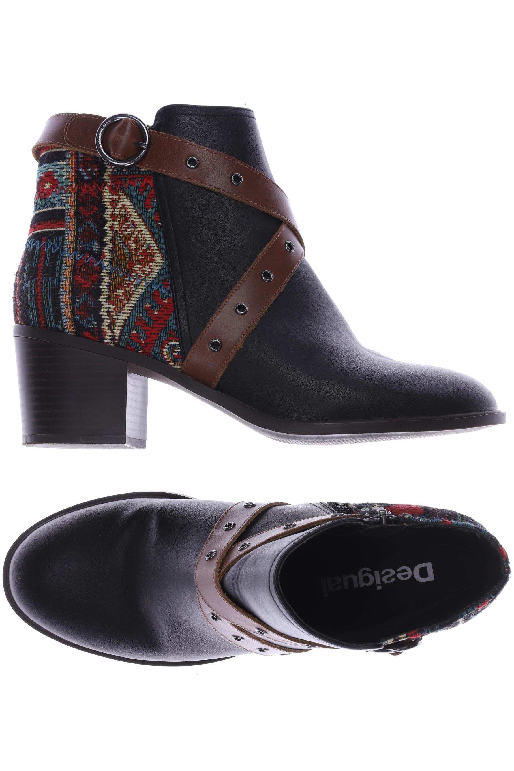 

Desigual Damen Stiefelette, schwarz