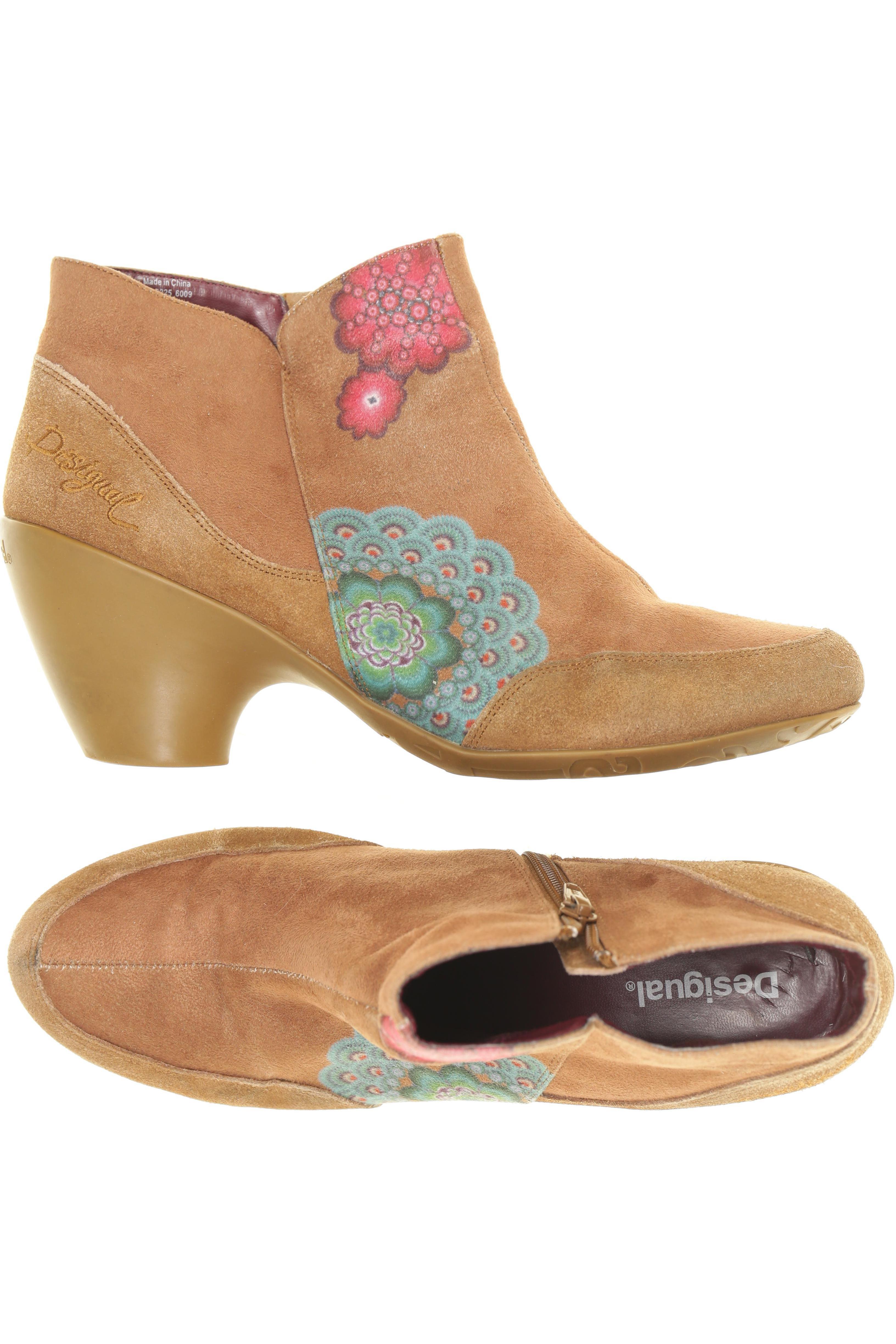 

Desigual Damen Stiefelette, braun, Gr. 41