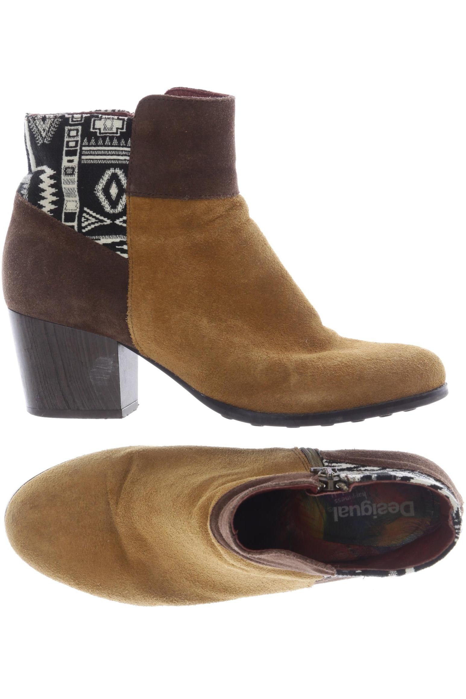 

Desigual Damen Stiefelette, braun, Gr. 39