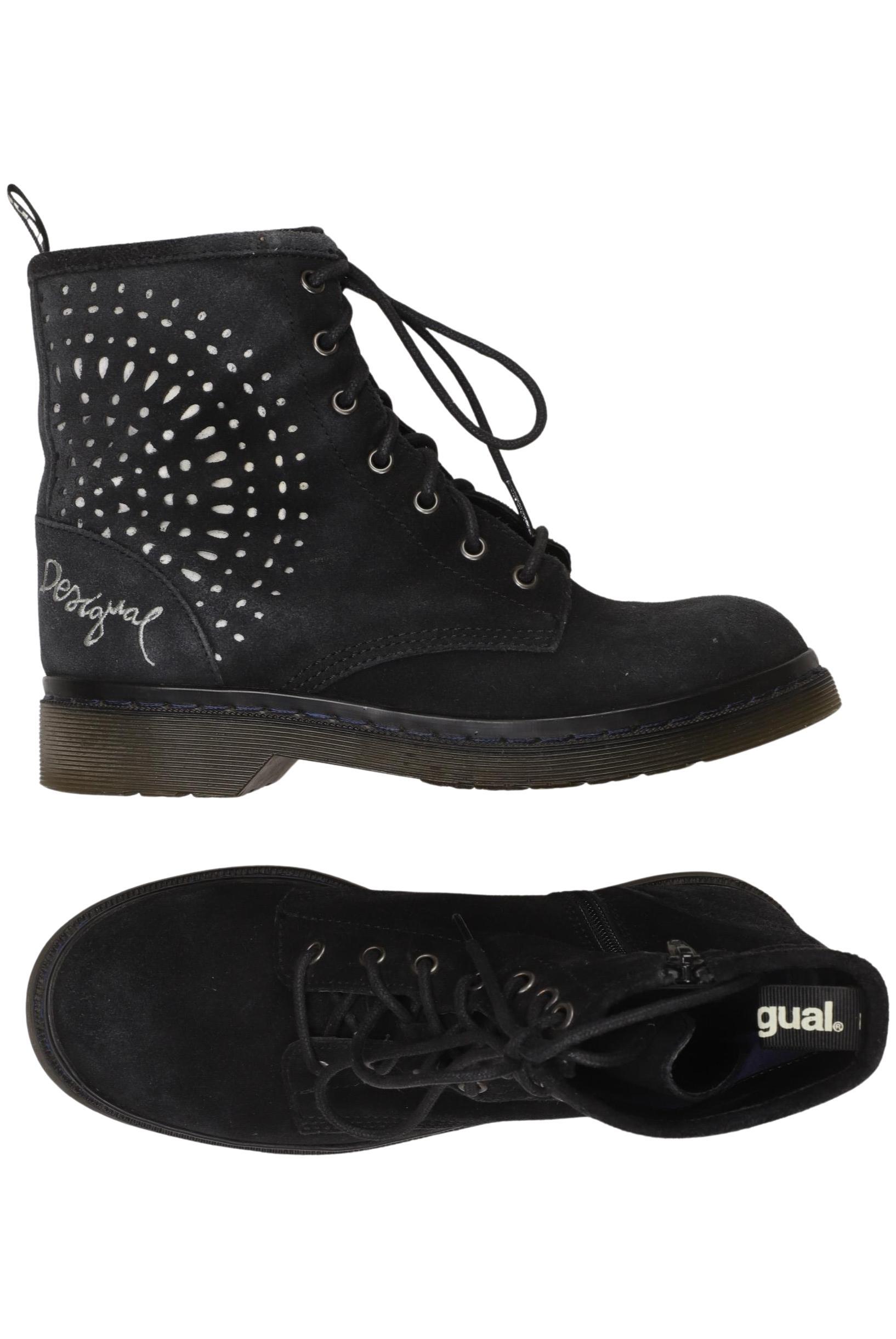 

Desigual Damen Stiefelette, schwarz, Gr. 38
