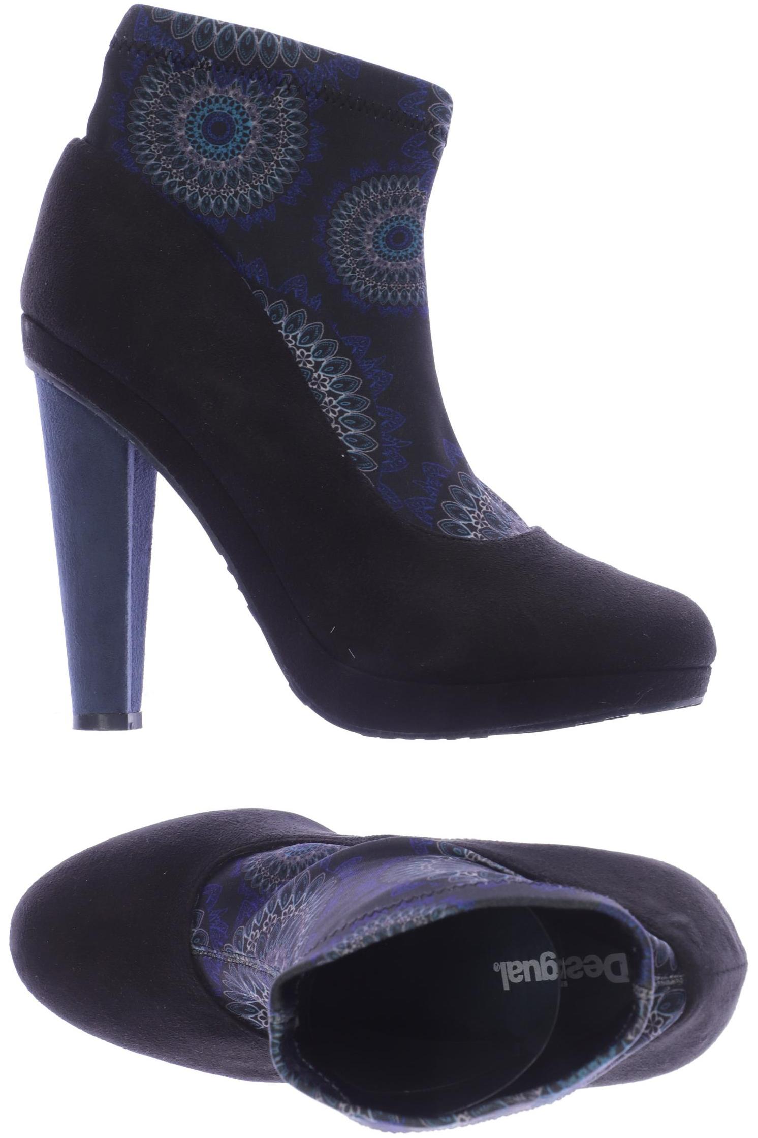 

Desigual Damen Stiefelette, schwarz