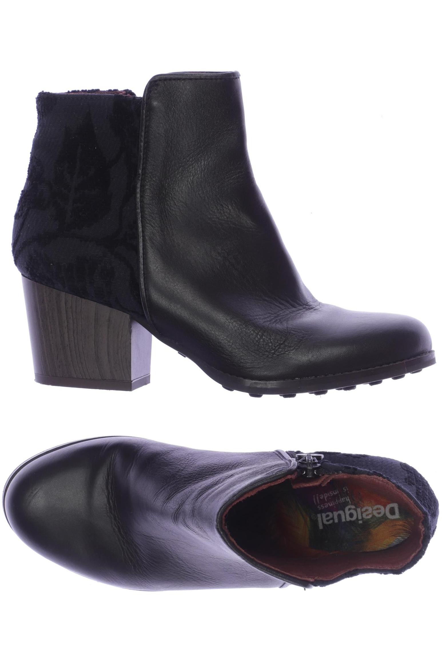 

Desigual Damen Stiefelette, schwarz, Gr. 36