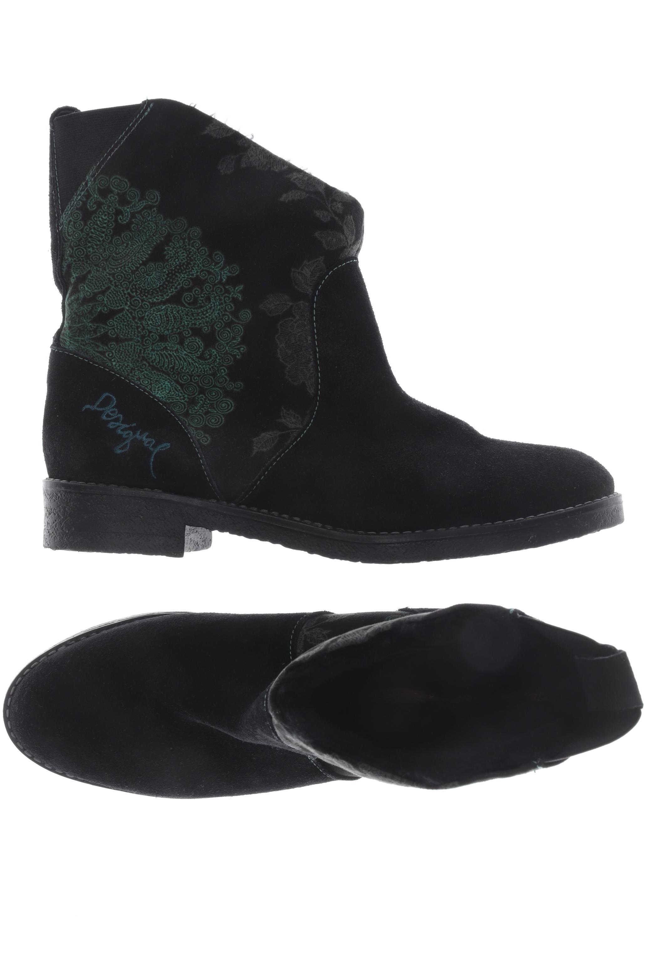 

Desigual Damen Stiefelette, schwarz, Gr. 40