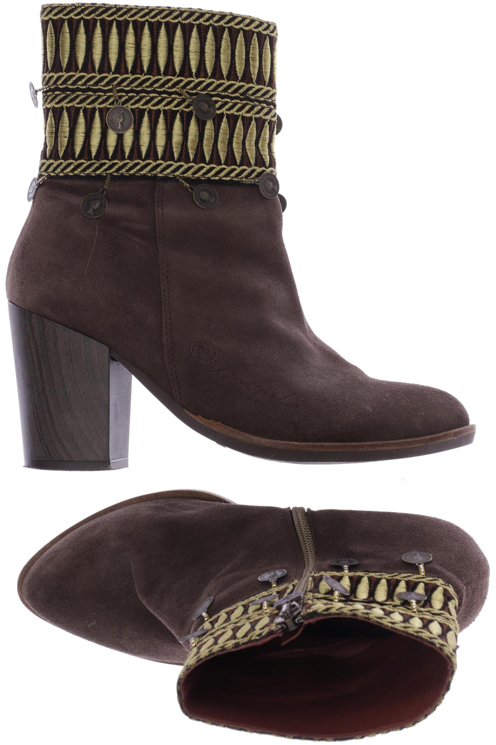 

Desigual Damen Stiefelette, braun, Gr. 38
