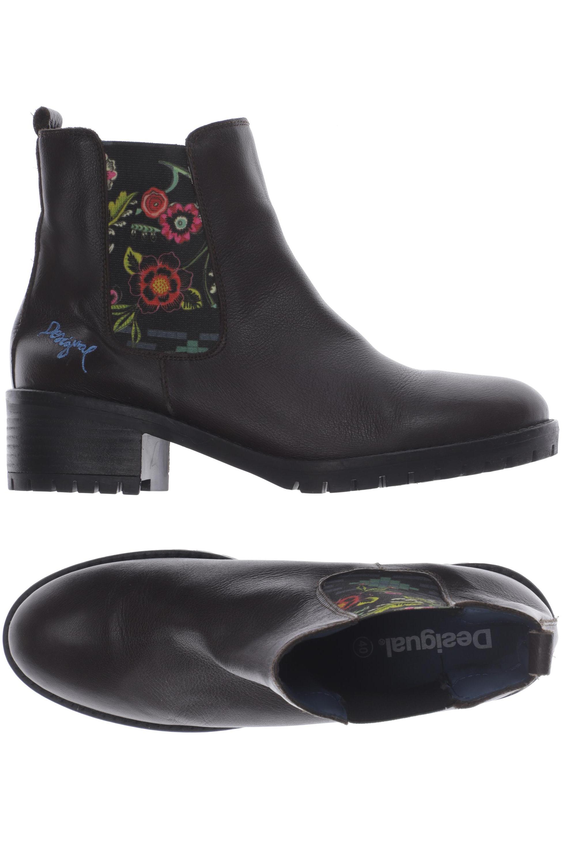 

Desigual Damen Stiefelette, bordeaux