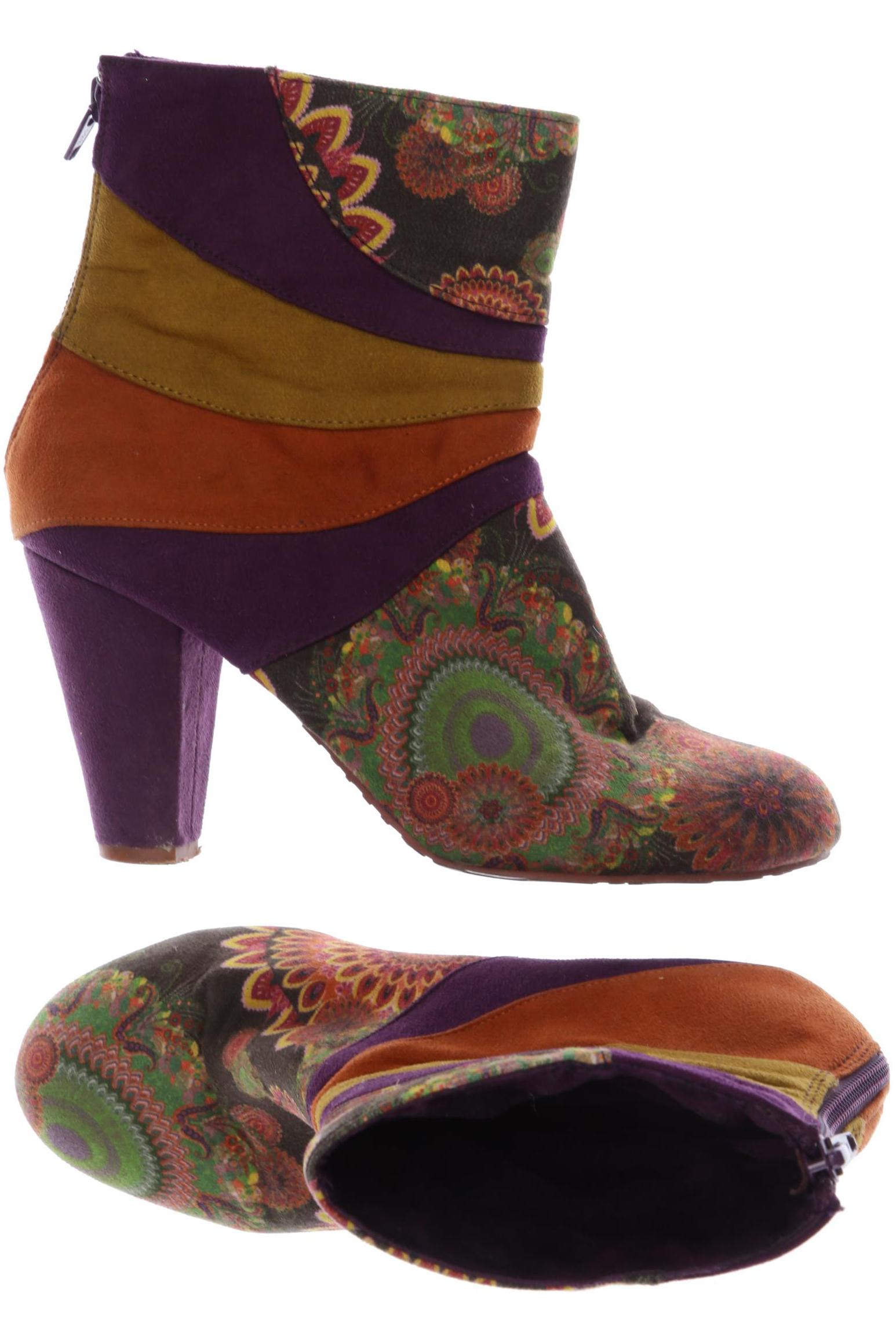 

Desigual Damen Stiefelette, flieder, Gr. 38