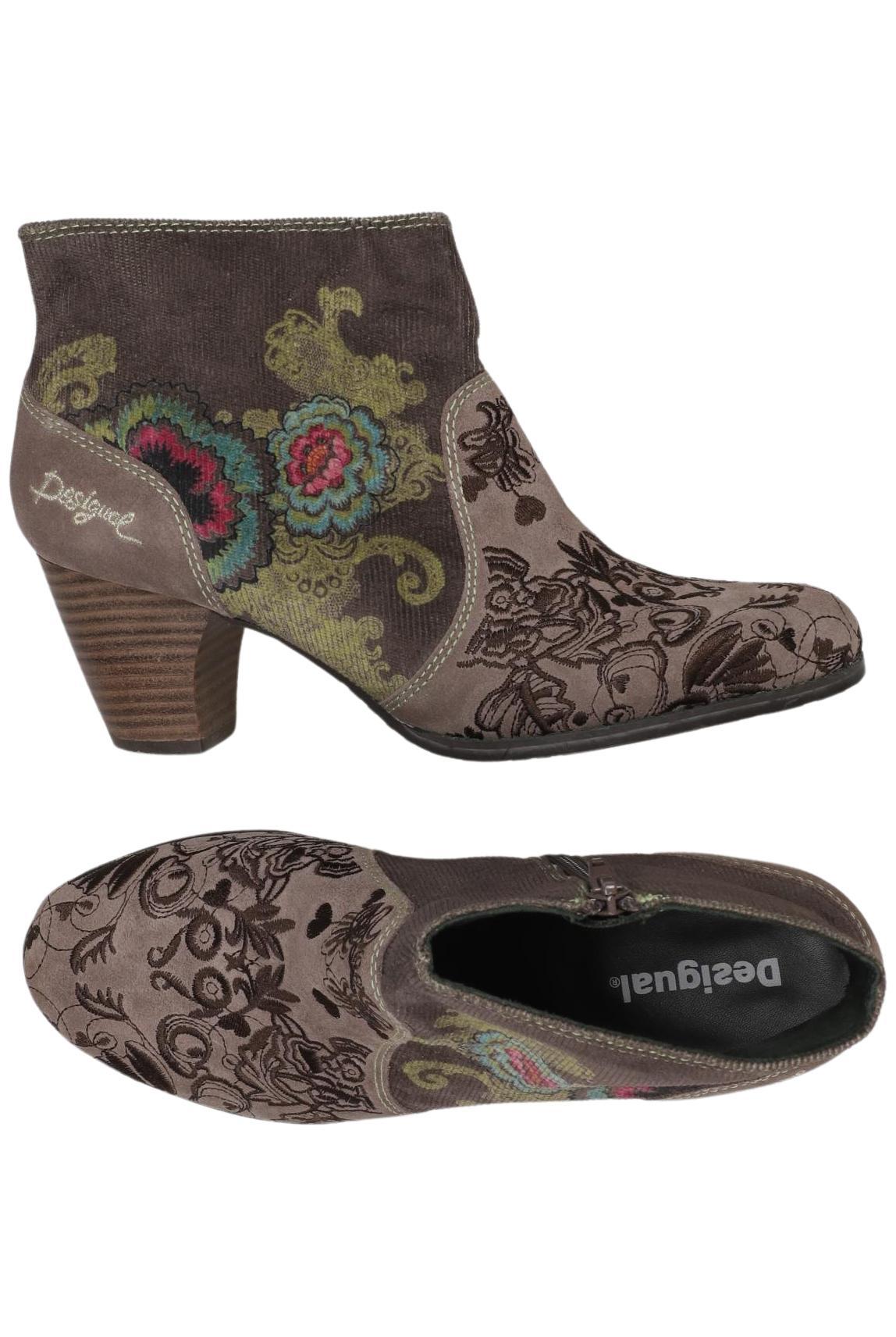 

Desigual Damen Stiefelette, braun, Gr. 39
