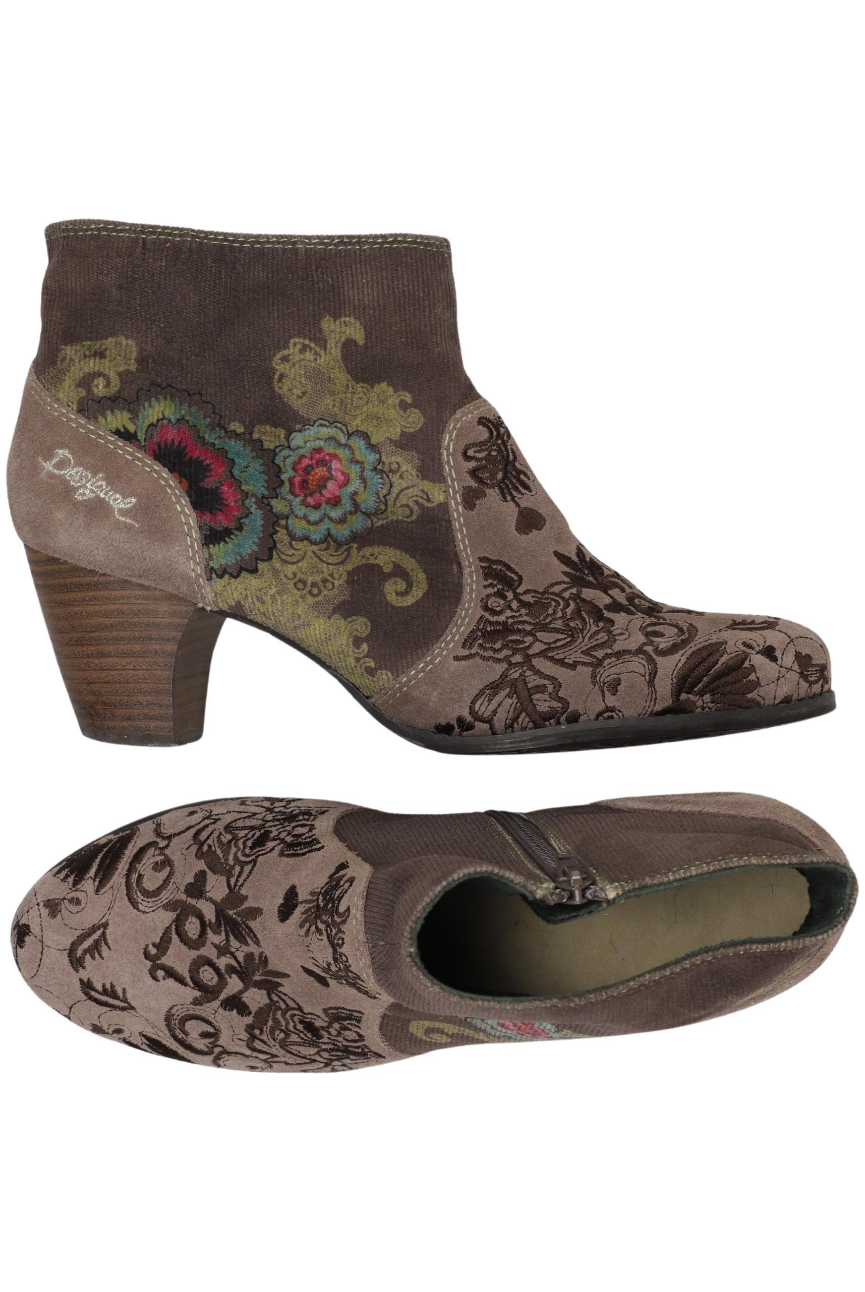 

Desigual Damen Stiefelette, braun, Gr. 41