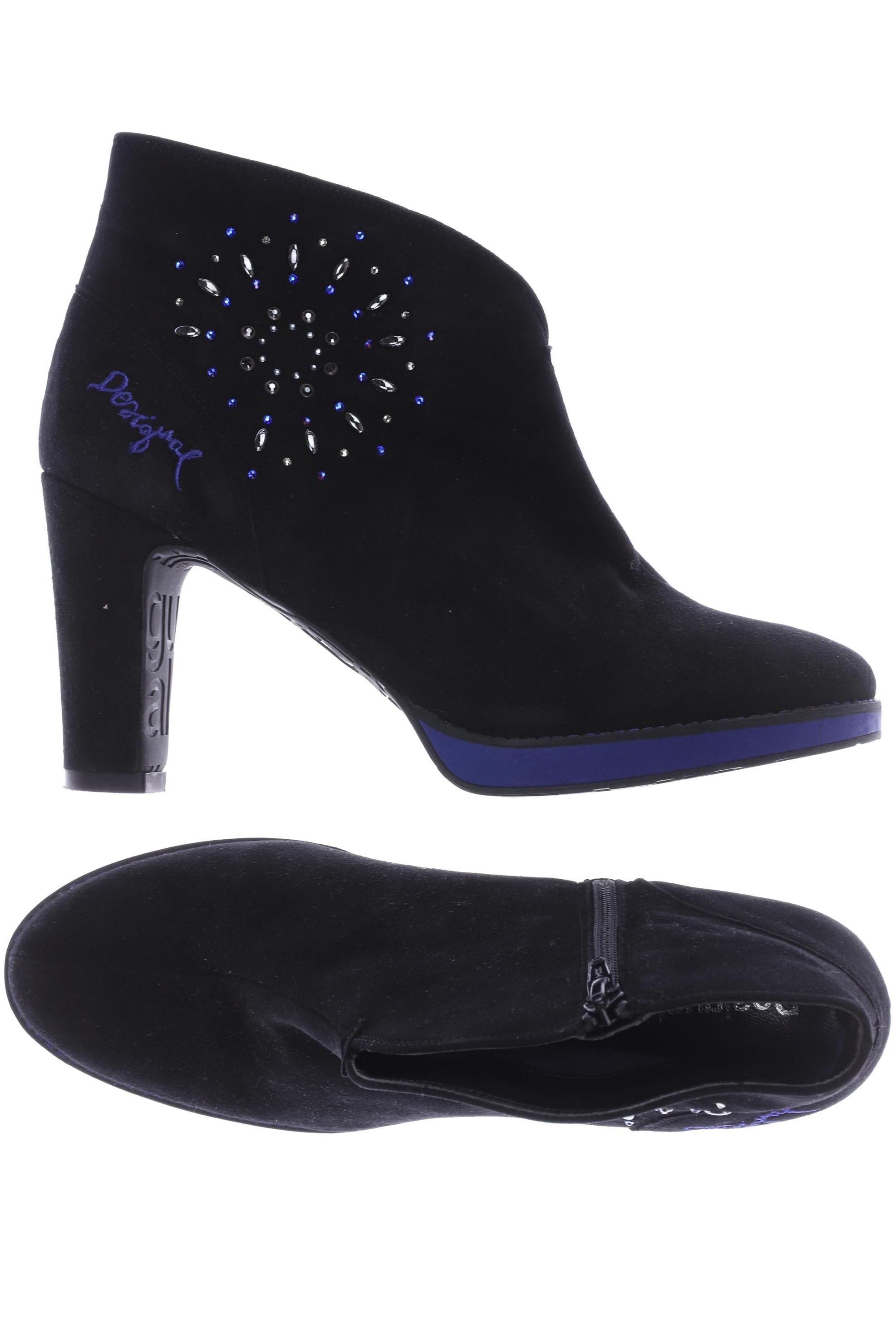 

Desigual Damen Stiefelette, schwarz