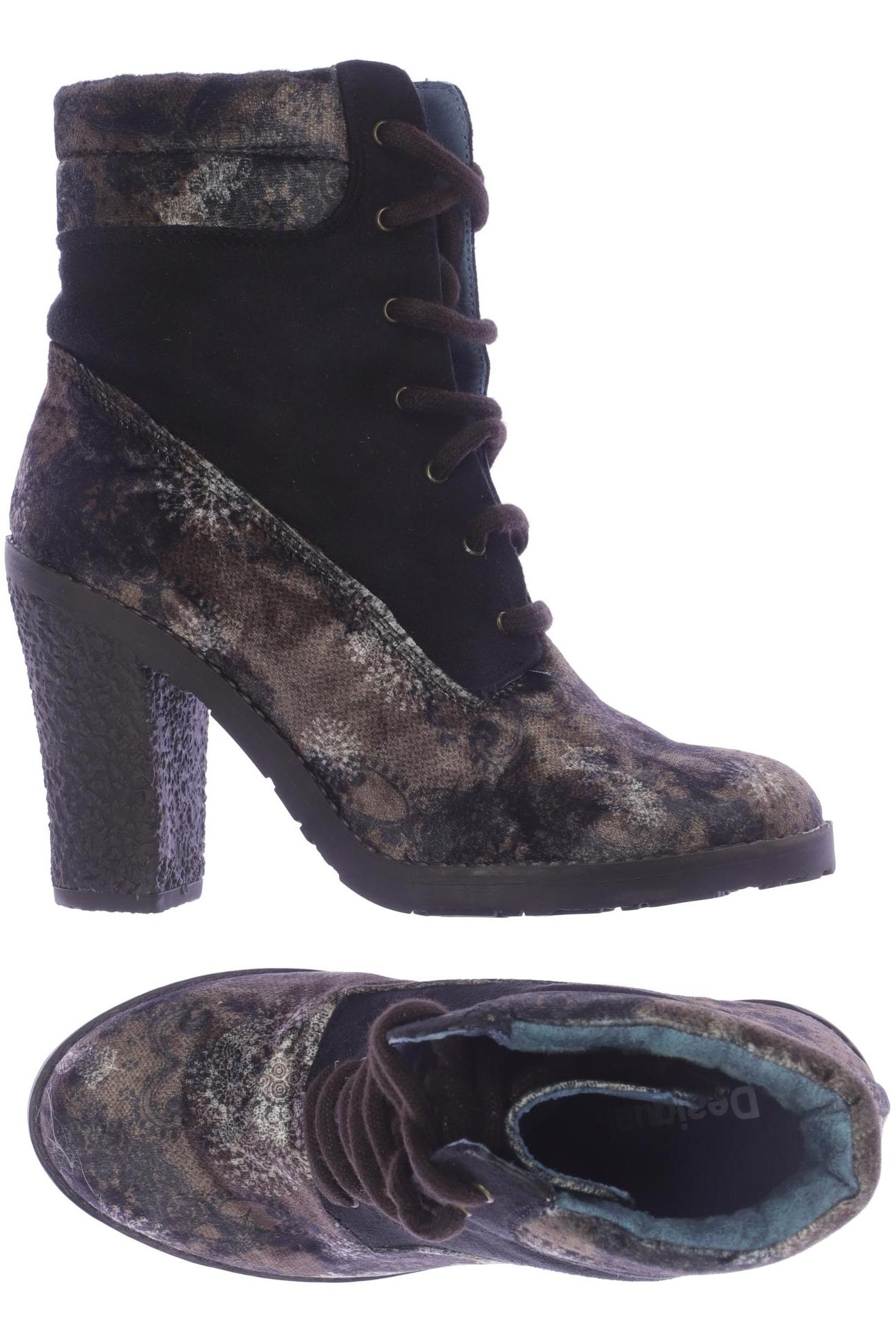 

Desigual Damen Stiefelette, braun, Gr. 36