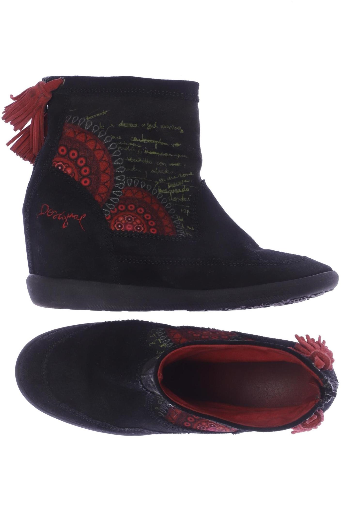 

Desigual Damen Stiefelette, schwarz, Gr. 38