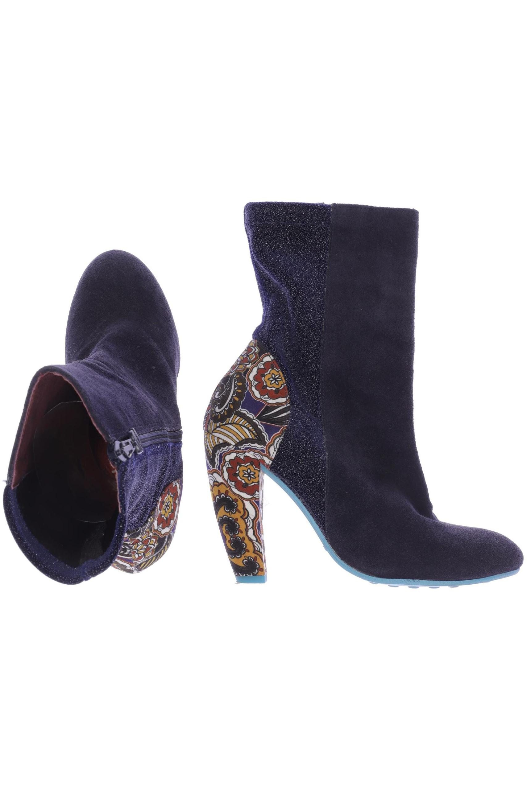 

Desigual Damen Stiefelette, marineblau, Gr. 37
