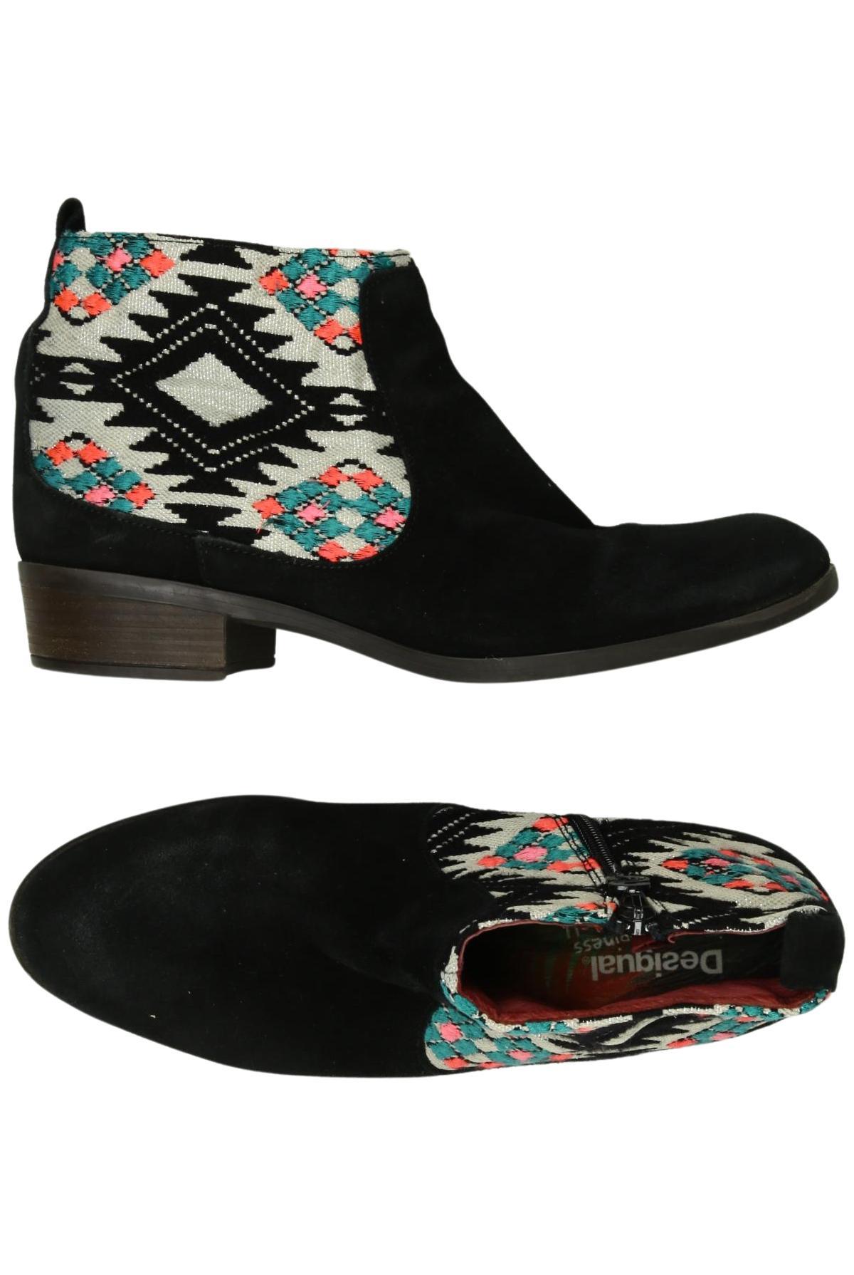 

Desigual Damen Stiefelette, schwarz, Gr. 41
