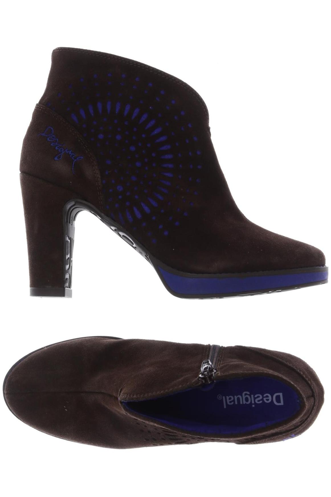 

Desigual Damen Stiefelette, braun, Gr. 36
