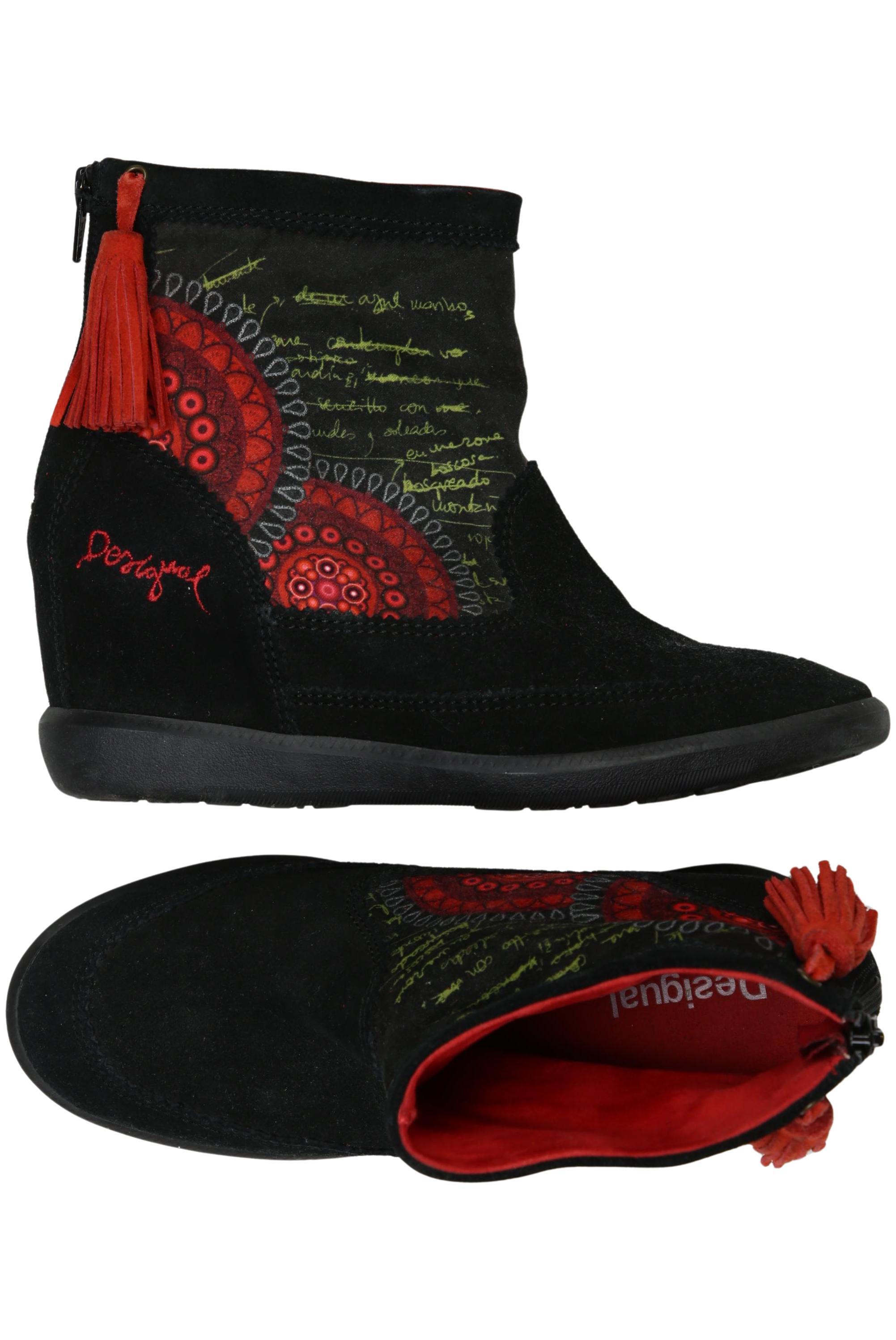 

Desigual Damen Stiefelette, mehrfarbig, Gr. 37
