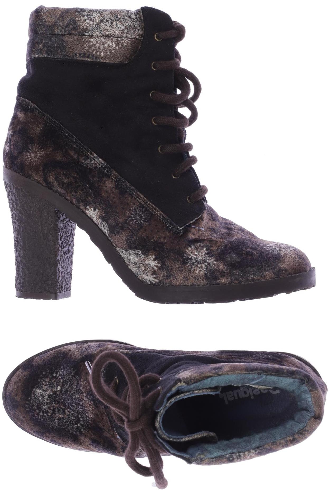 

Desigual Damen Stiefelette, braun, Gr. 38