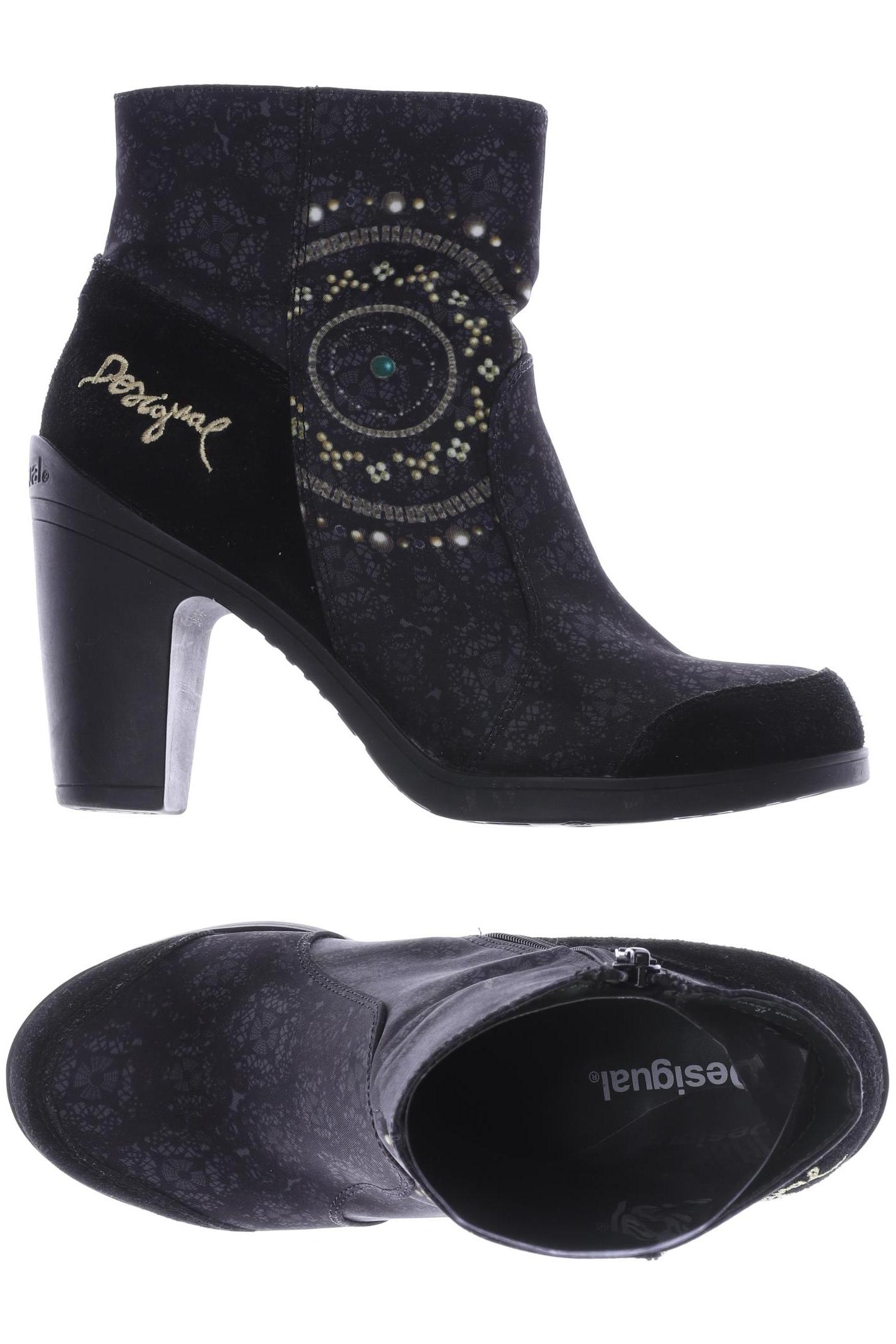 

Desigual Damen Stiefelette, grau