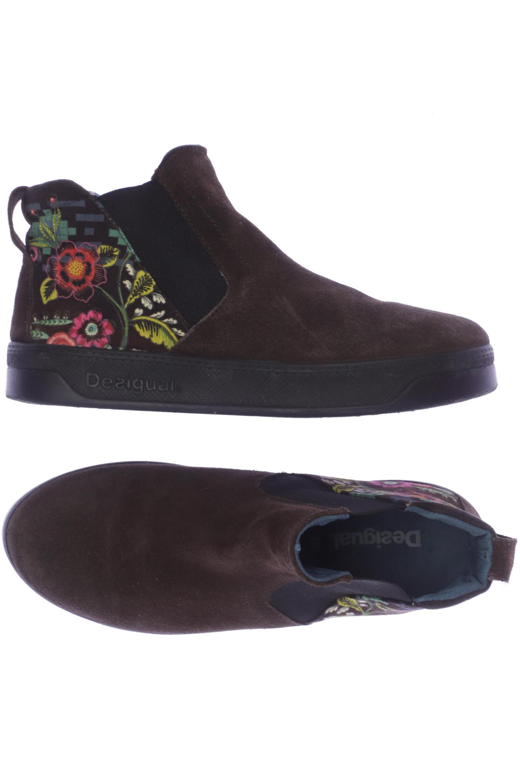 

Desigual Damen Stiefelette, braun, Gr. 36