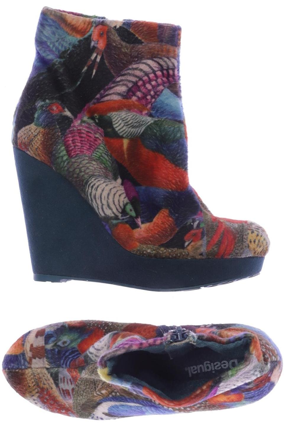 

Desigual Damen Stiefelette, mehrfarbig, Gr. 37