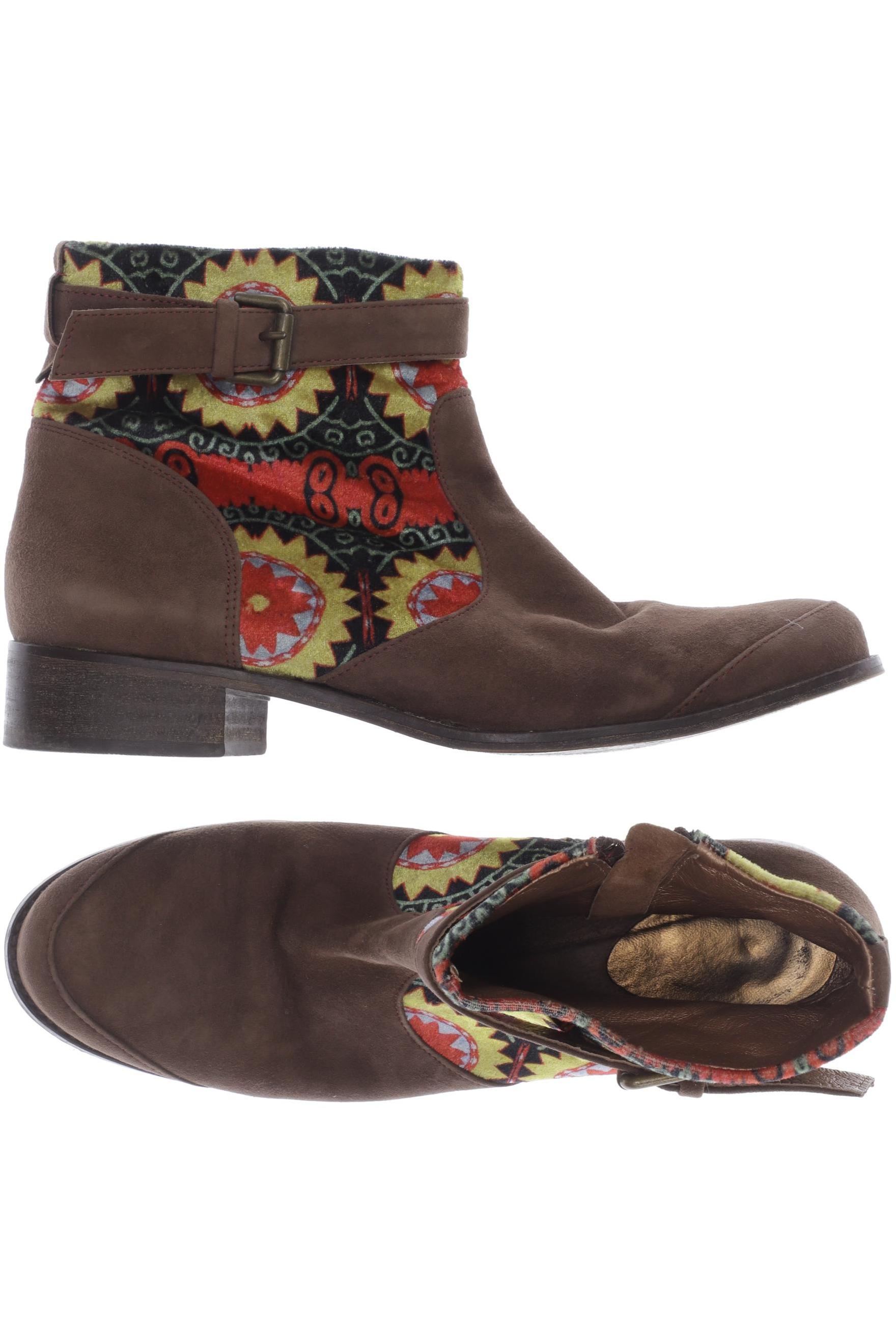 

Desigual Damen Stiefelette, braun, Gr. 41