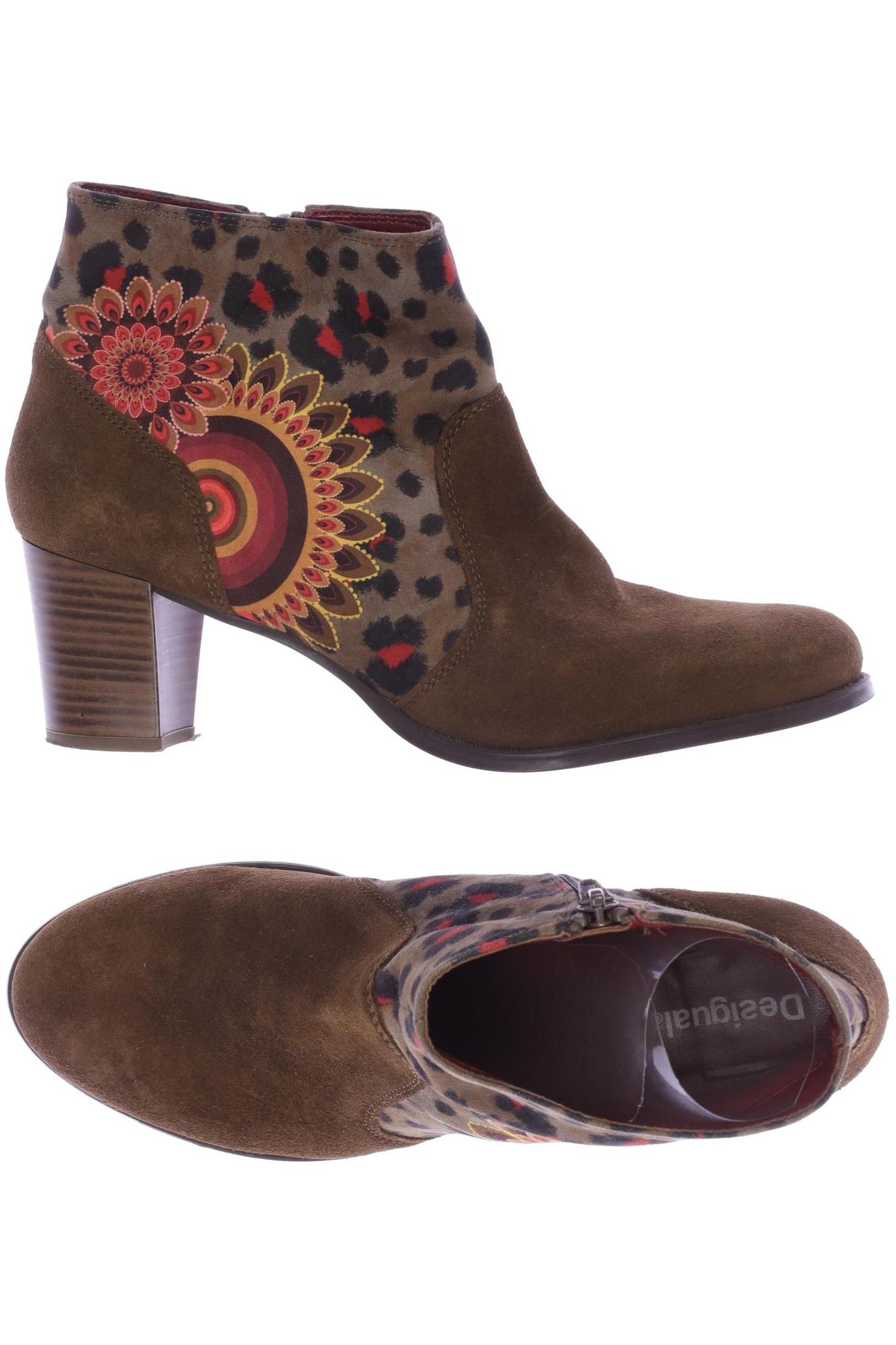 

Desigual Damen Stiefelette, braun, Gr. 40