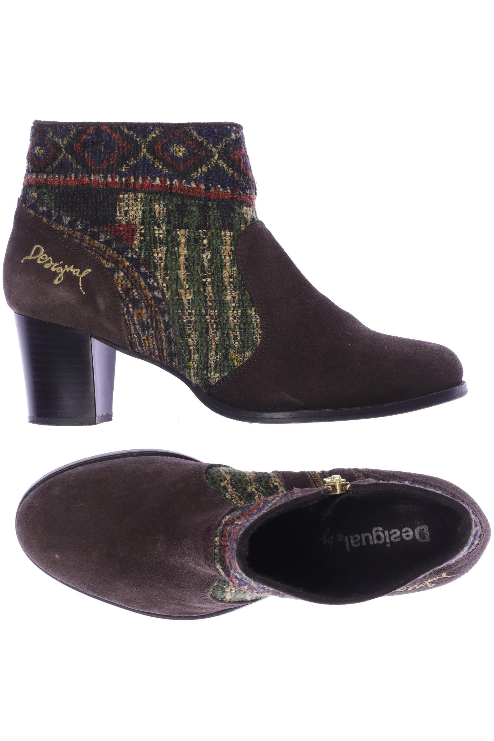 

Desigual Damen Stiefelette, braun, Gr. 38
