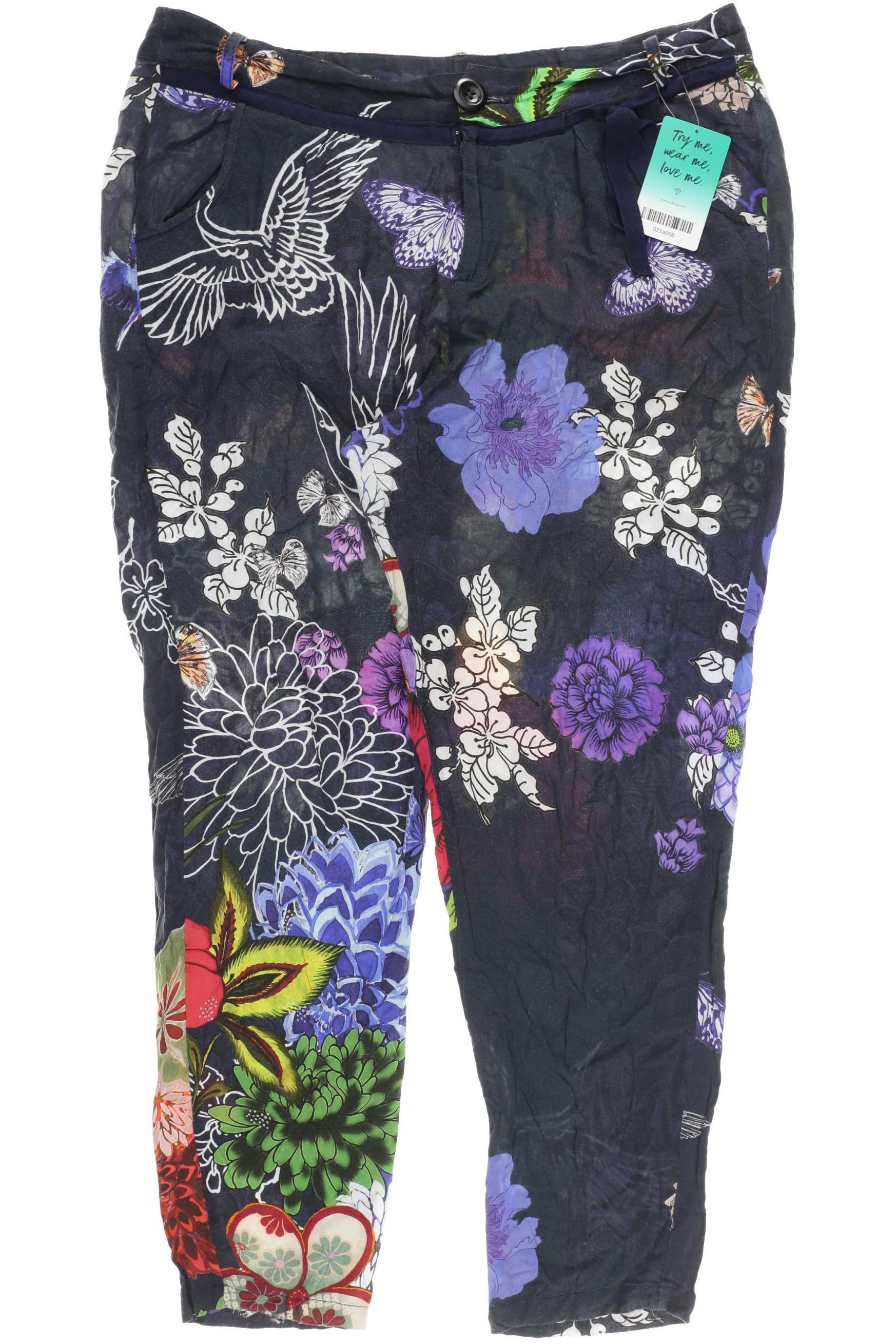 

Desigual Damen Stoffhose, blau, Gr.