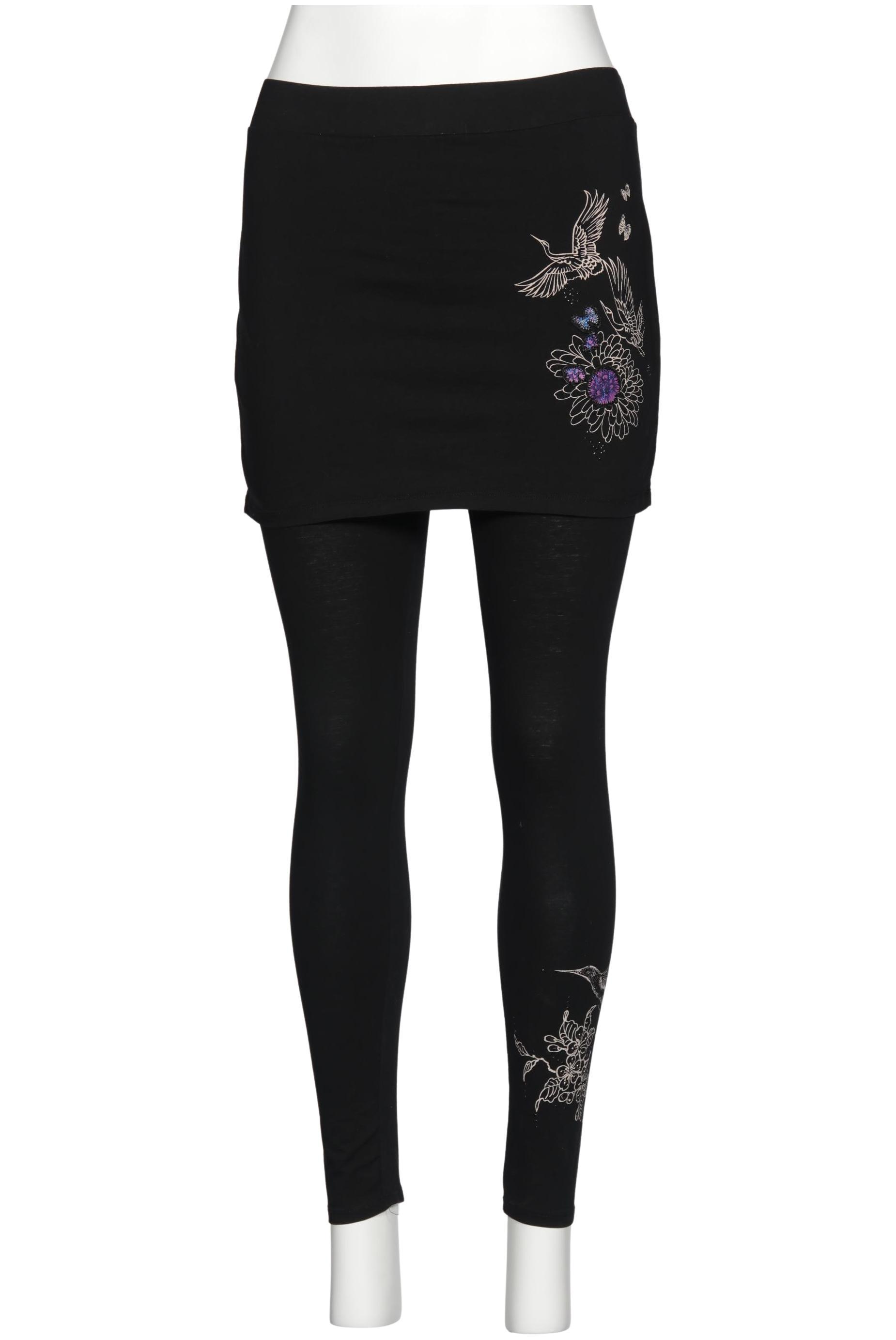 

Desigual Damen Stoffhose, schwarz, Gr. 0