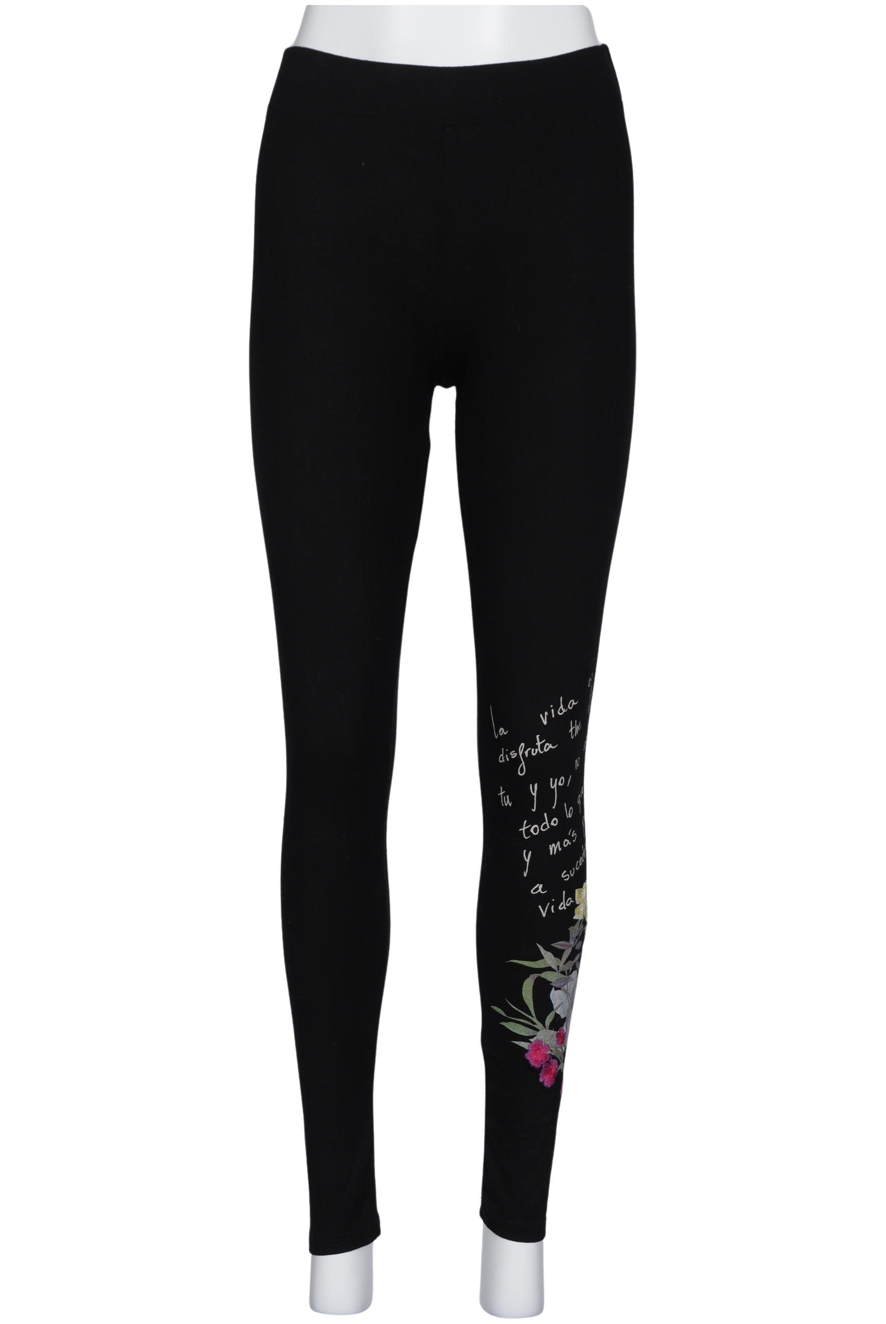 

Desigual Damen Stoffhose, schwarz, Gr. 0