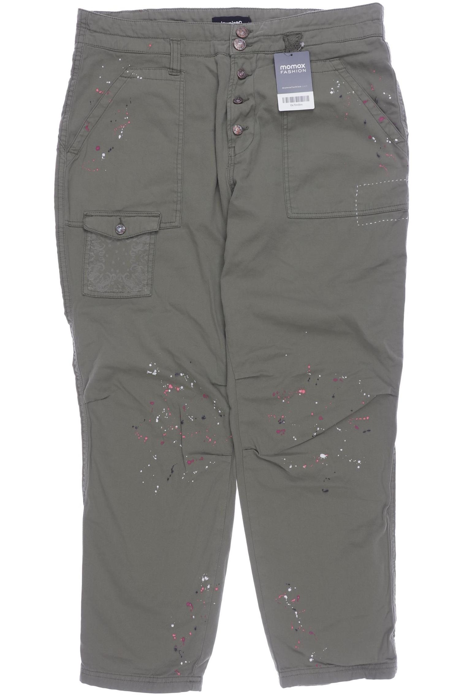 

Desigual Damen Stoffhose, grün, Gr. 46