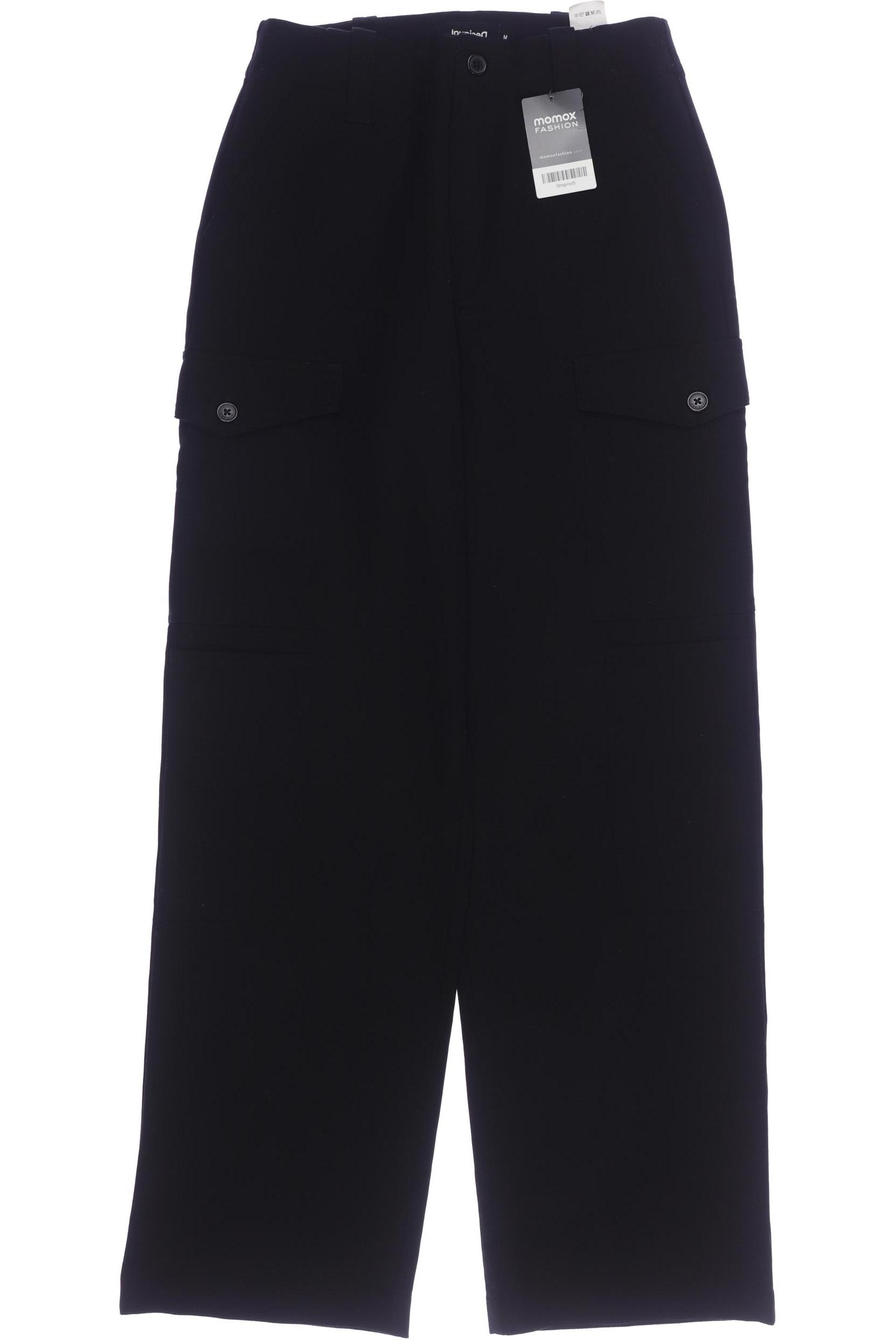

Desigual Damen Stoffhose, schwarz, Gr. 0