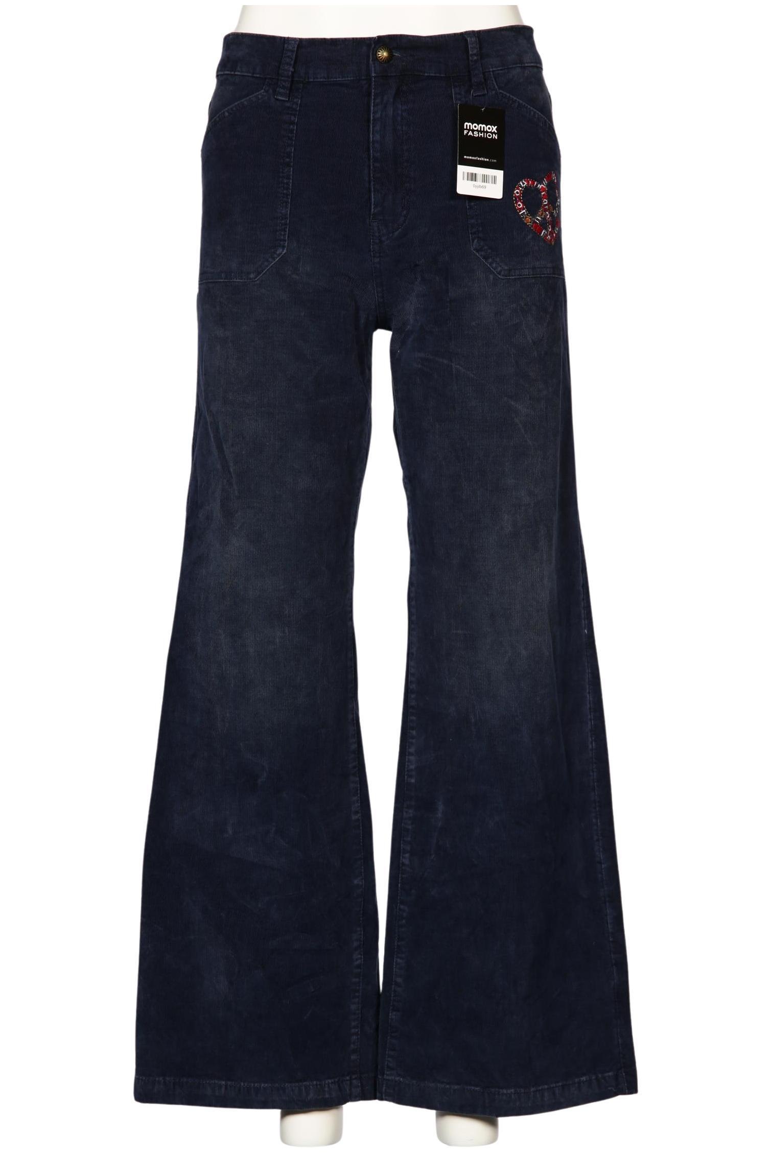 

Desigual Damen Stoffhose, marineblau, Gr. 44