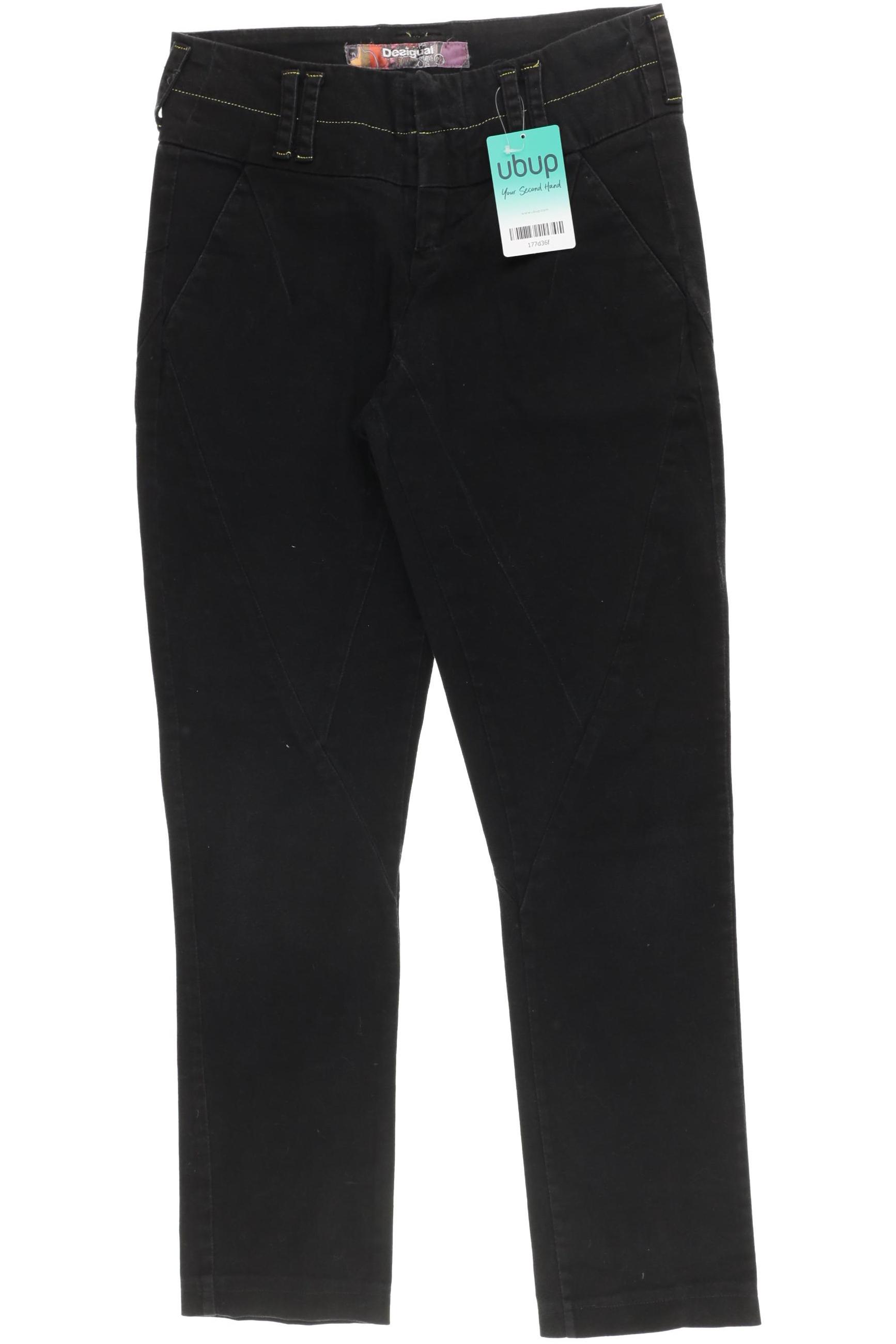 

Desigual Damen Stoffhose, schwarz, Gr. 24