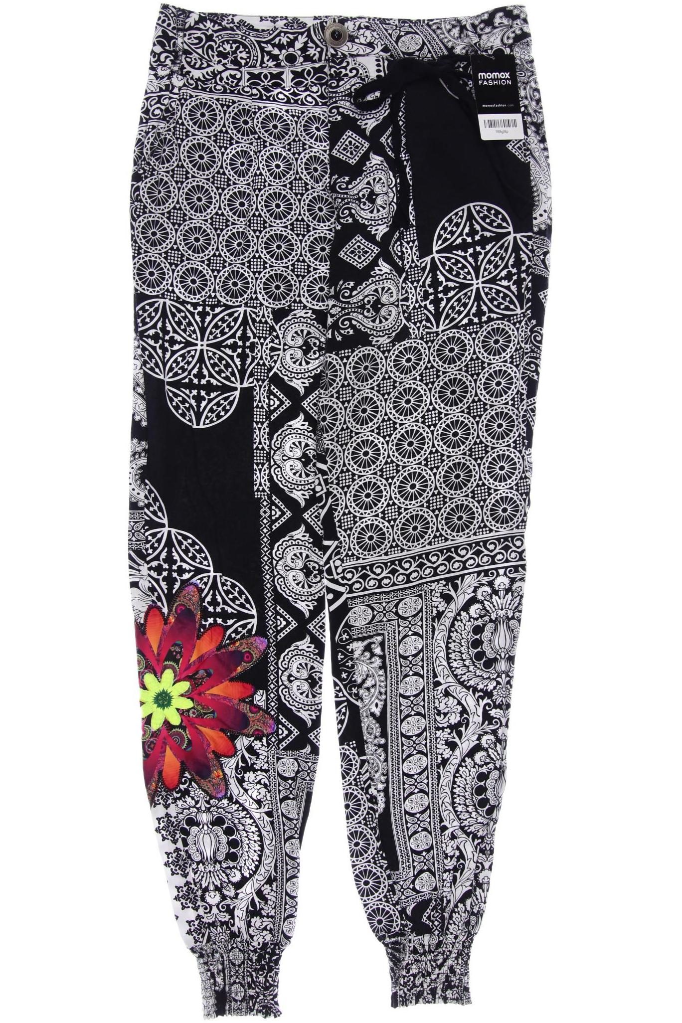 

Desigual Damen Stoffhose, schwarz