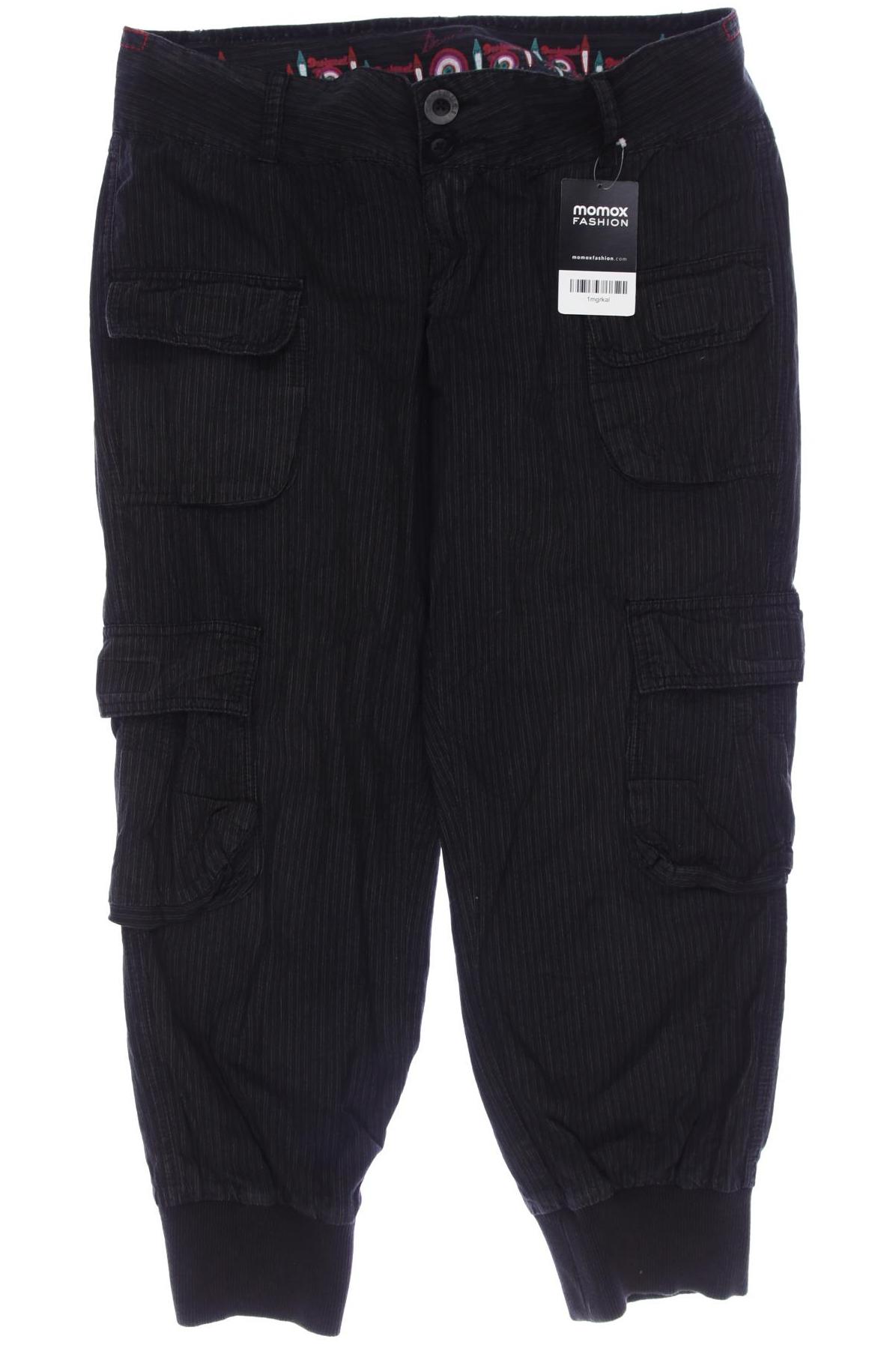 

Desigual Damen Stoffhose, schwarz, Gr. 32